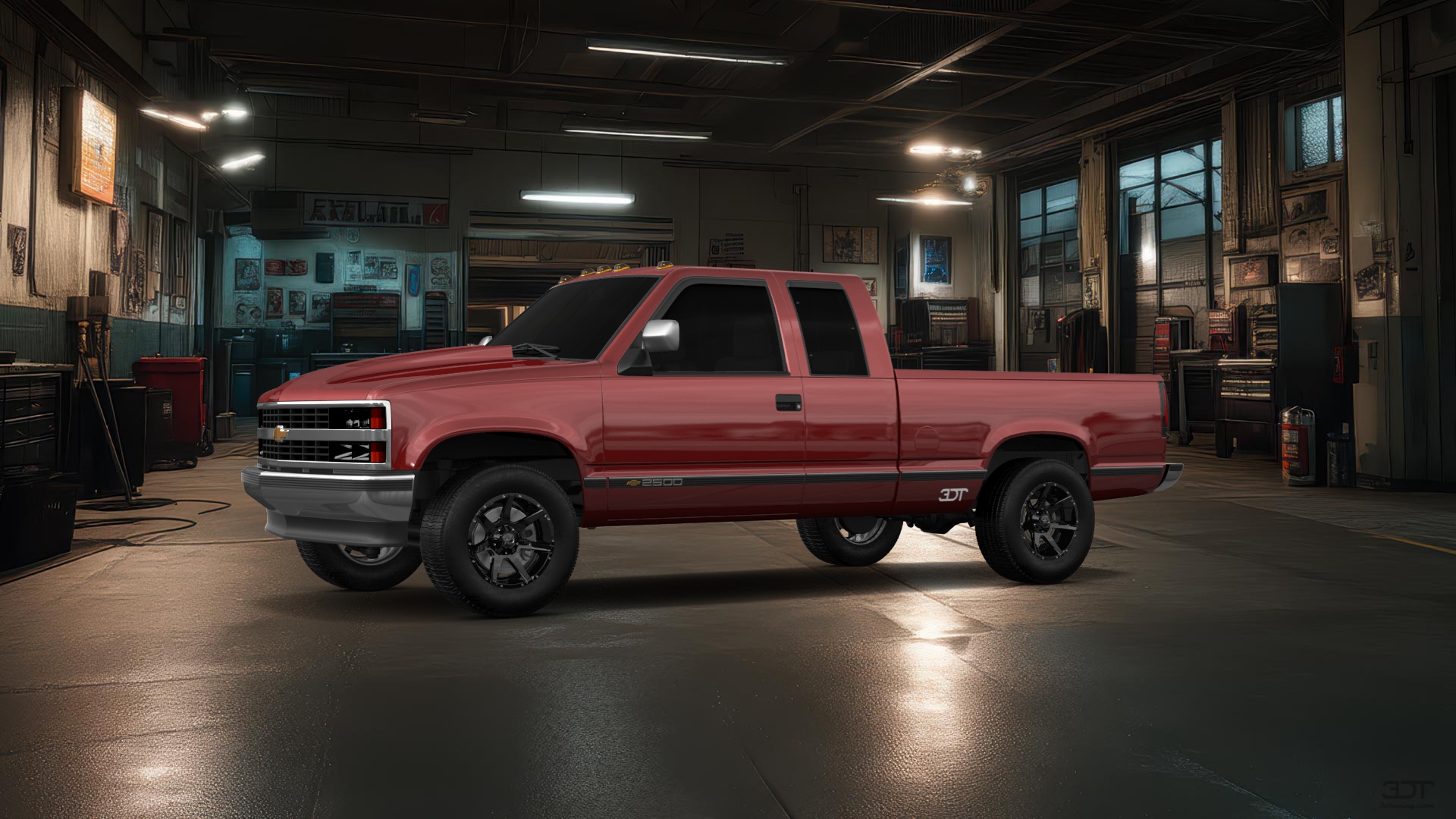 Chevrolet K2500 Extended Cab Pickup 1989 tuning