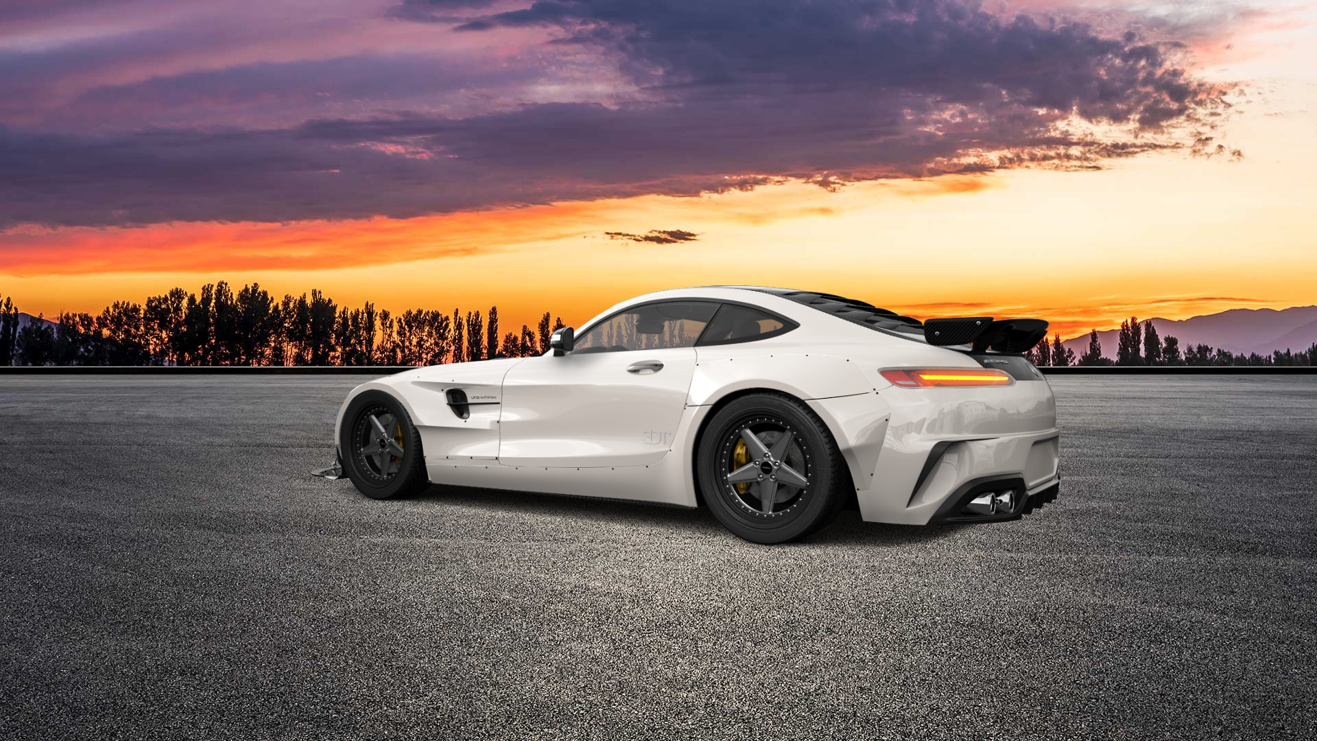 Mercedes AMG GT 2 door fastback coupe 2016