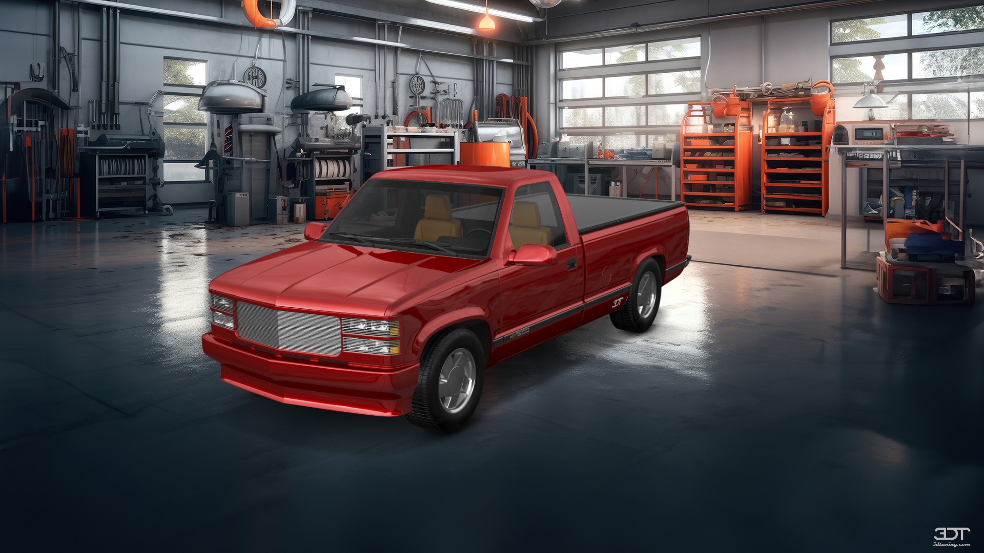 Chevrolet K1500 Regular Cab Fleetside Pickup 1988