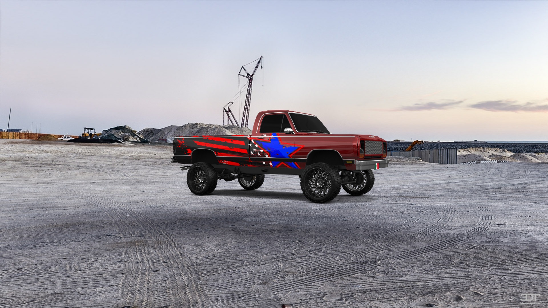 Dodge Ram 250 Regular Cab 2 Door pickup truck 1983 tuning