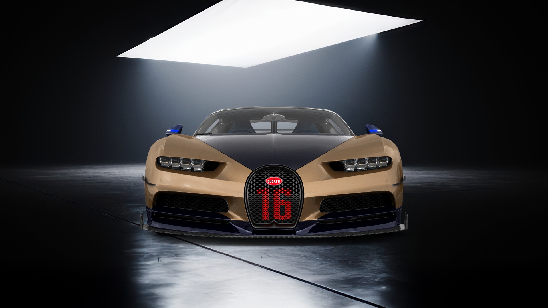 Bugatti Chiron 2 Door Coupe 2016 tuning