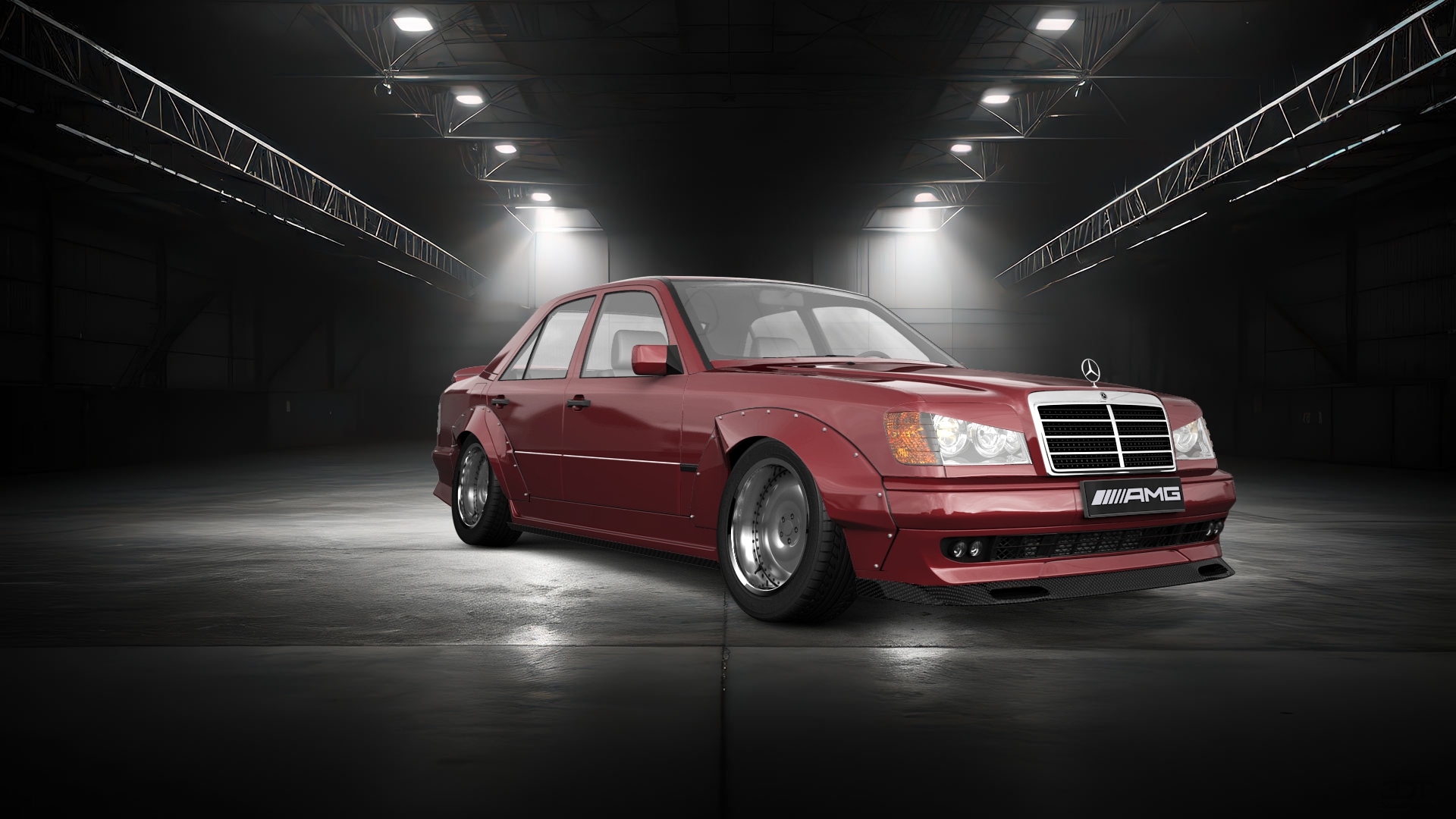 Mercedes E-Class Sedan 1984 tuning