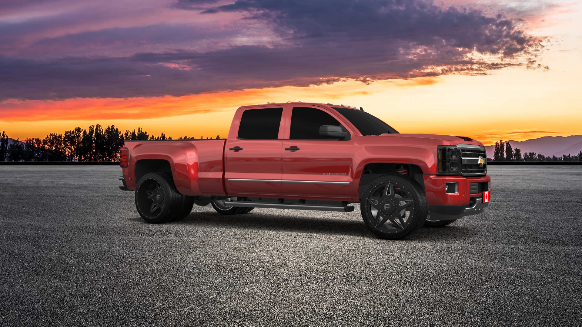 Chevrolet Silverado 3500 4 Door pickup truck 2015