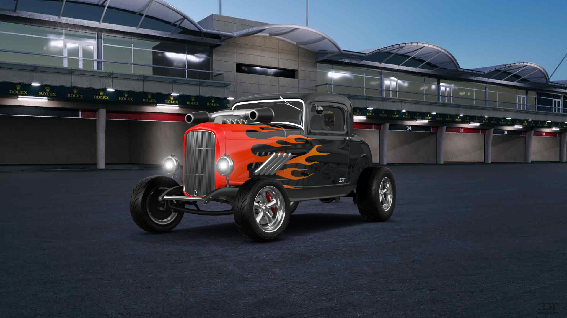 Ford Model B Deluxe 2 Door Coupe 1932 tuning