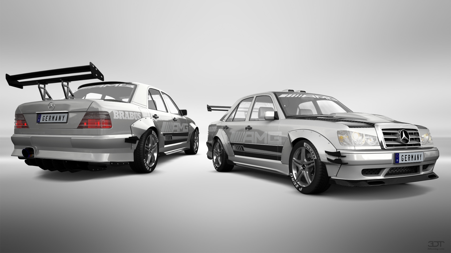 Mercedes E-Class Sedan 1984 tuning