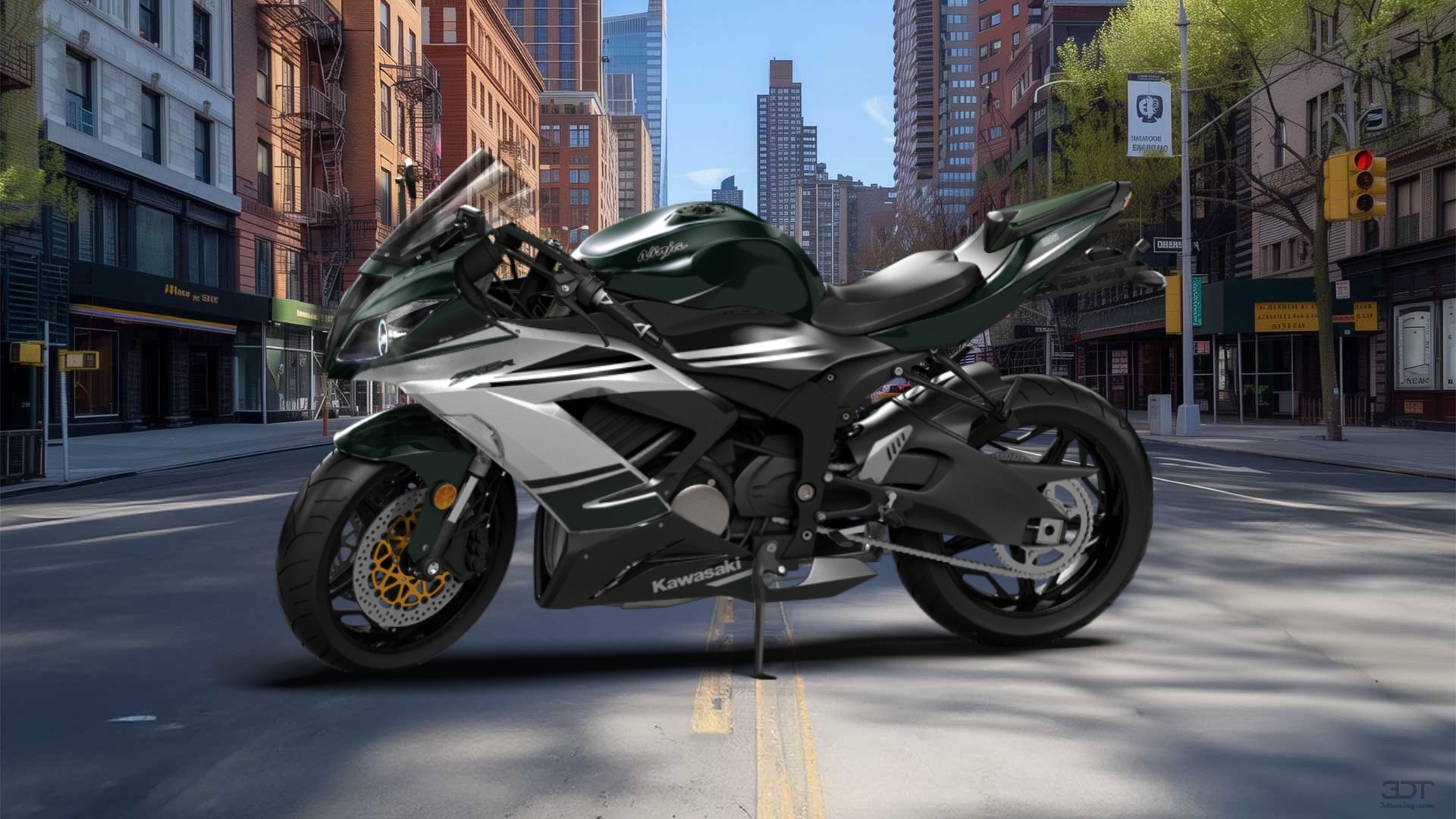Kawasaki Ninja ZX 6R Sport Bike 2015