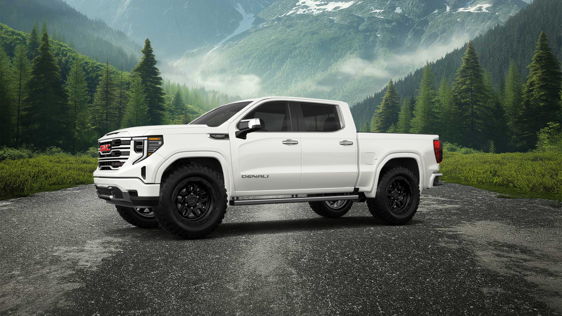 GMC Sierra 1500 Crew Cab 5.8 ft box 4 Door pickup truck 2023 Images