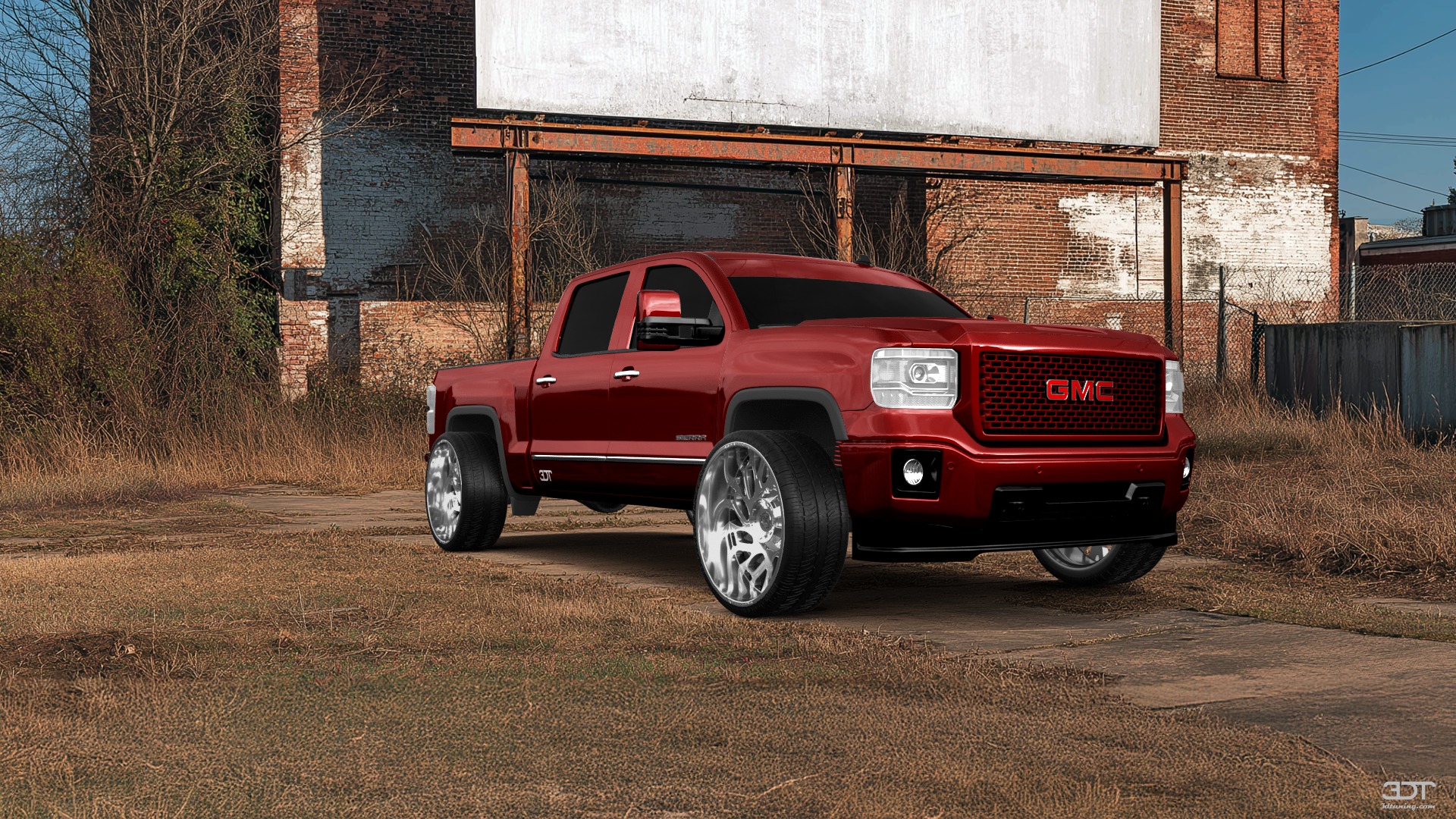 GMC Sierra 4 Door pickup truck 2014 tuning