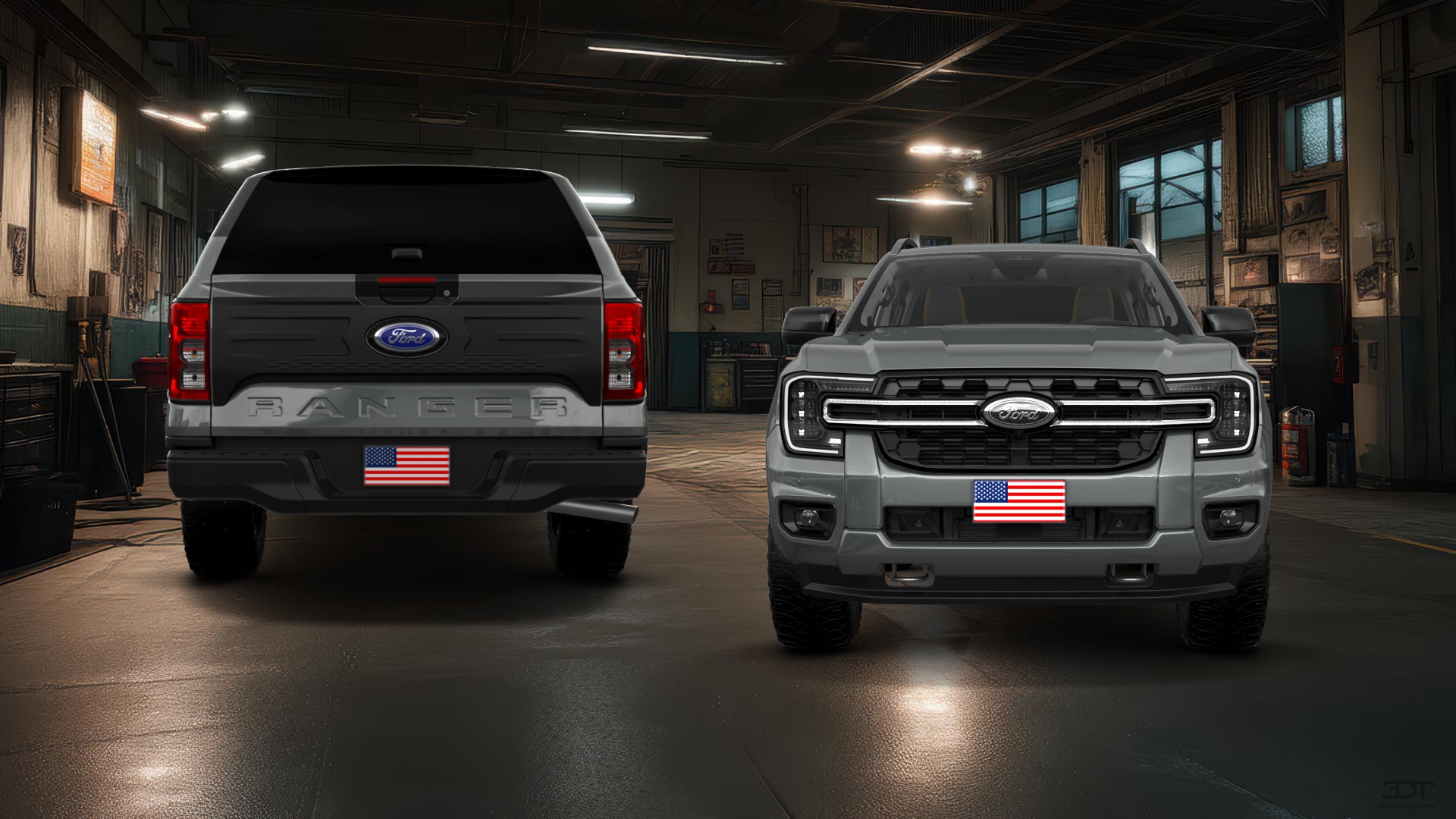 Ford Ranger 4 Door pickup truck 2022 tuning