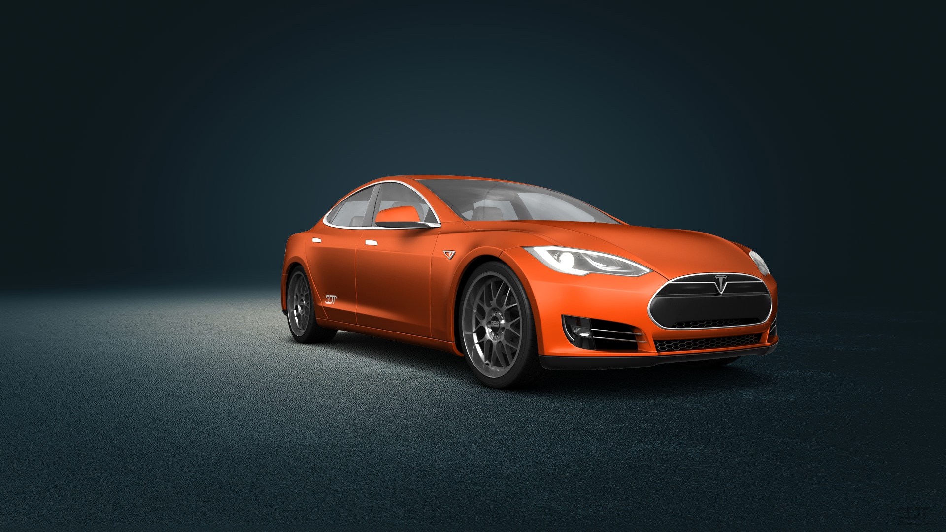 Tesla Model S 5 Door Liftback 2013 tuning