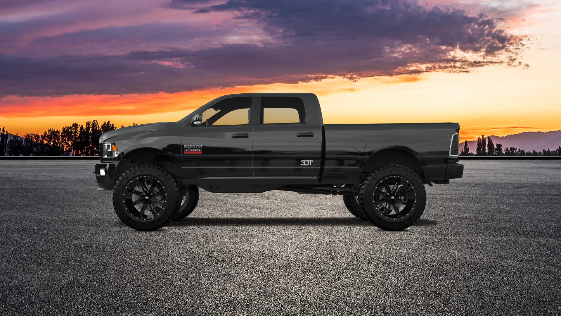 Dodge Ram 2500 4 Door Truck 2014