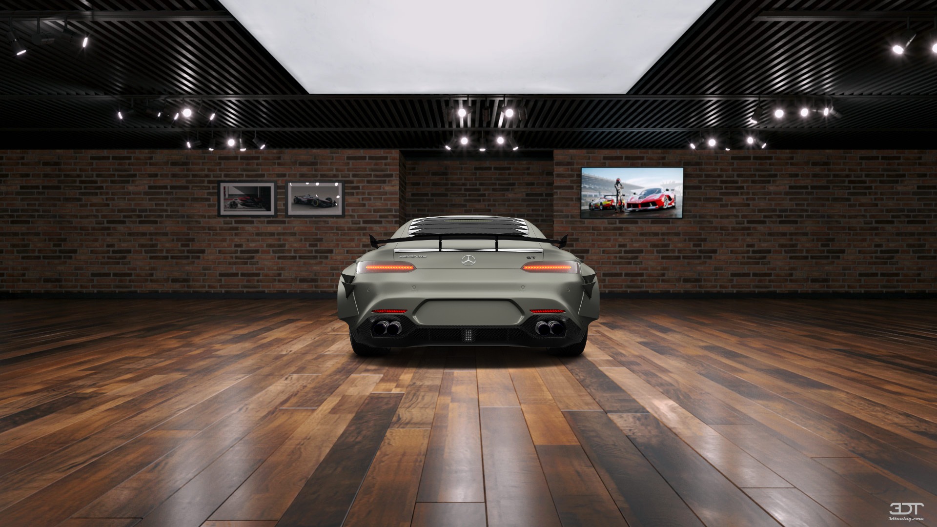 Mercedes AMG GT 2 door fastback coupe 2016