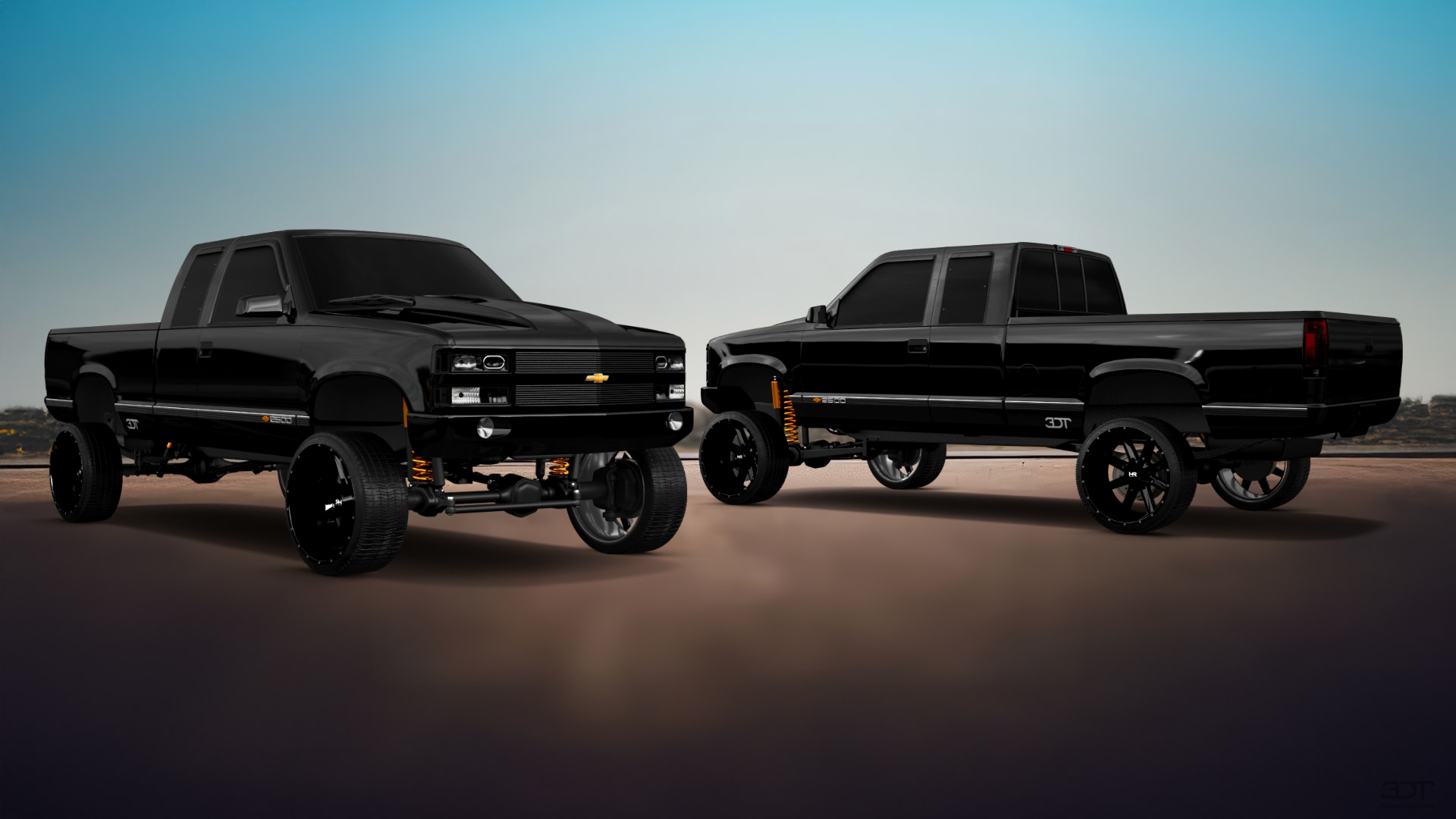 Chevrolet K2500 Extended Cab Pickup 1989 tuning