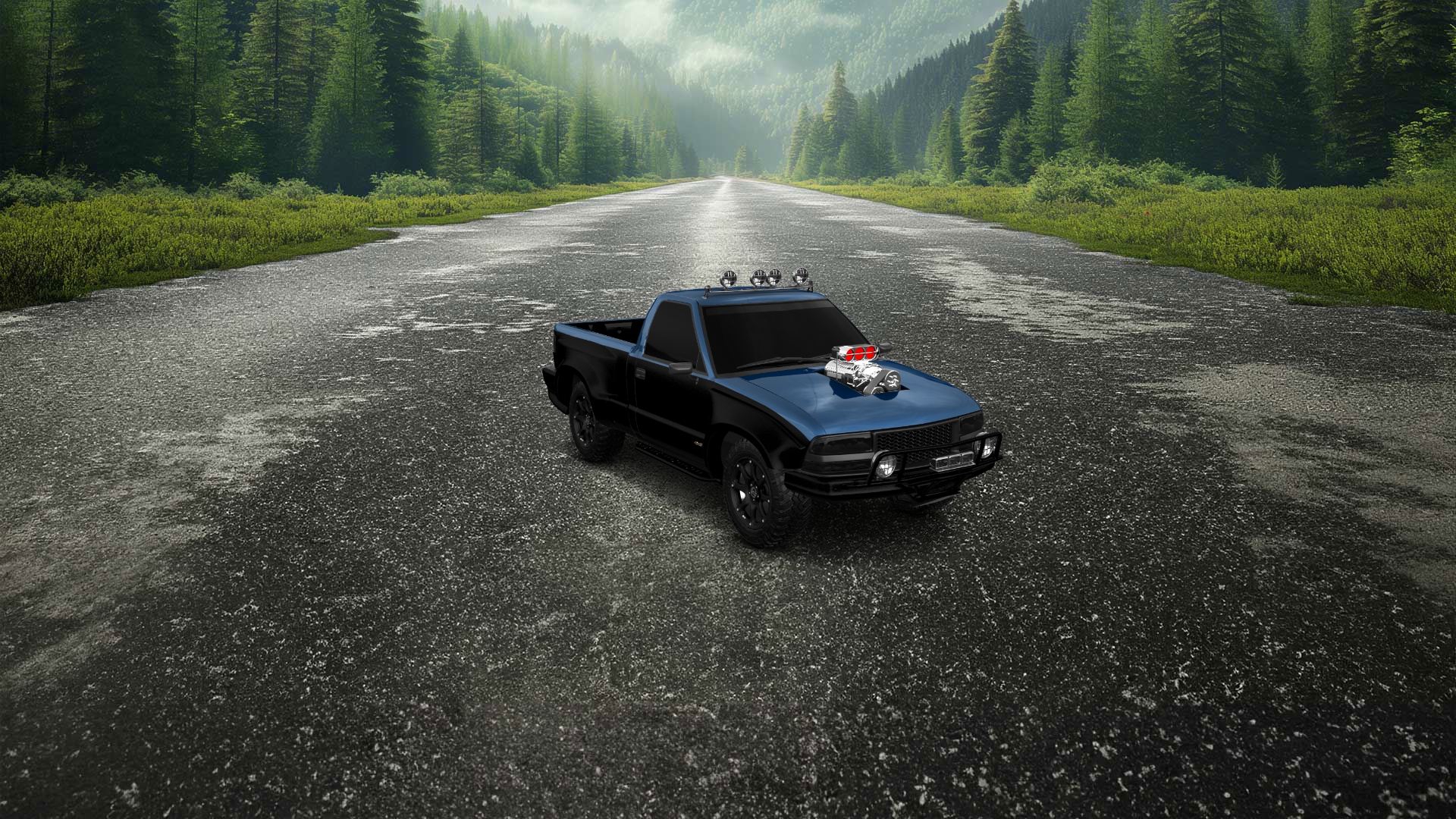 Chevrolet S-10 Stepside 2 Door pickup truck 1999