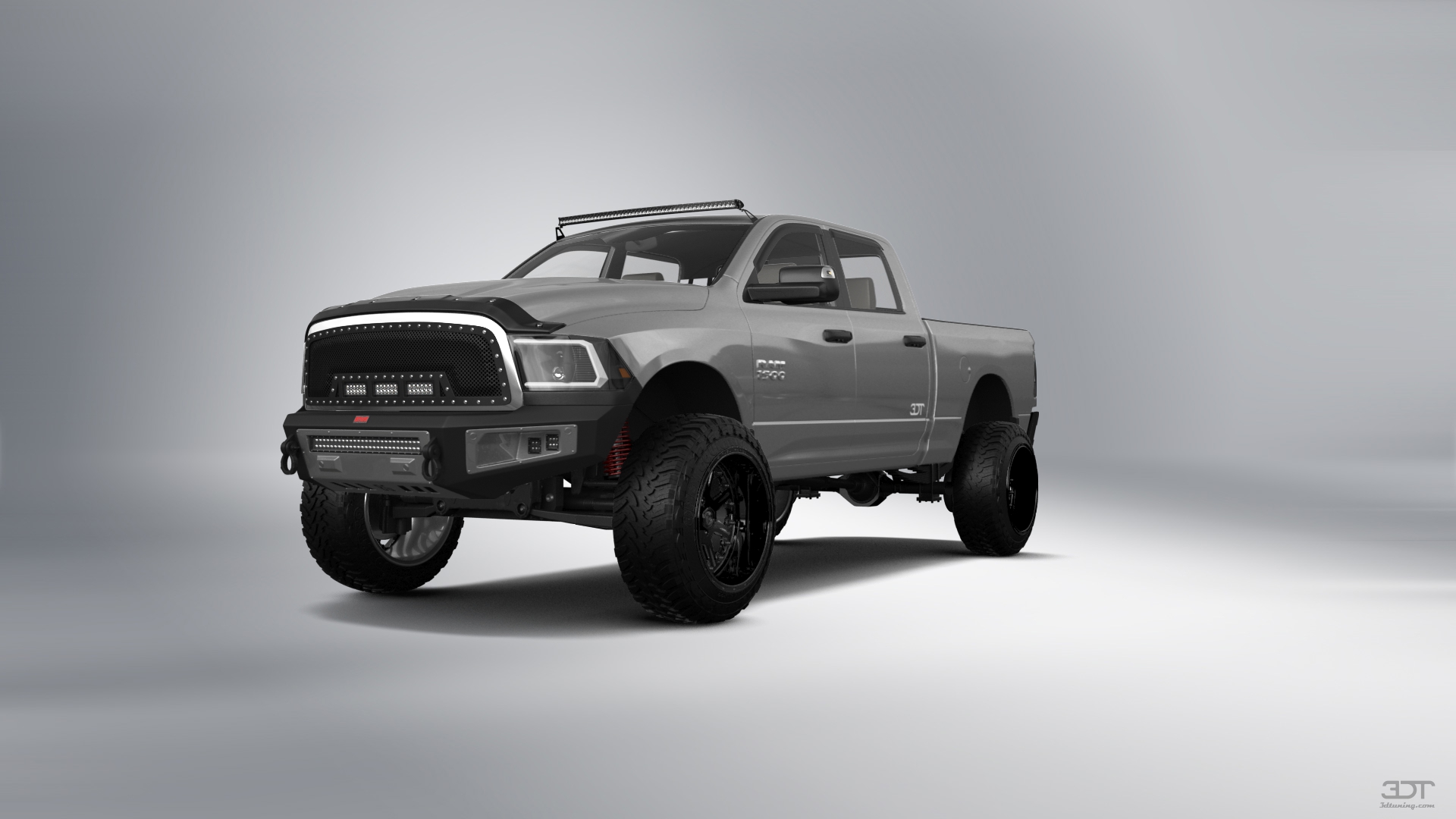 Dodge Ram 1500 Crew Cab 6.4 ft box 4 Door pickup truck 2009 tuning