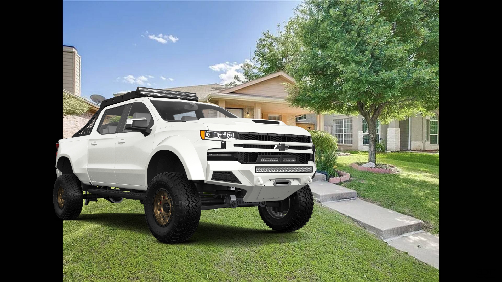 Chevrolet Silverado 1500 4 Door pickup truck 2019 Images
