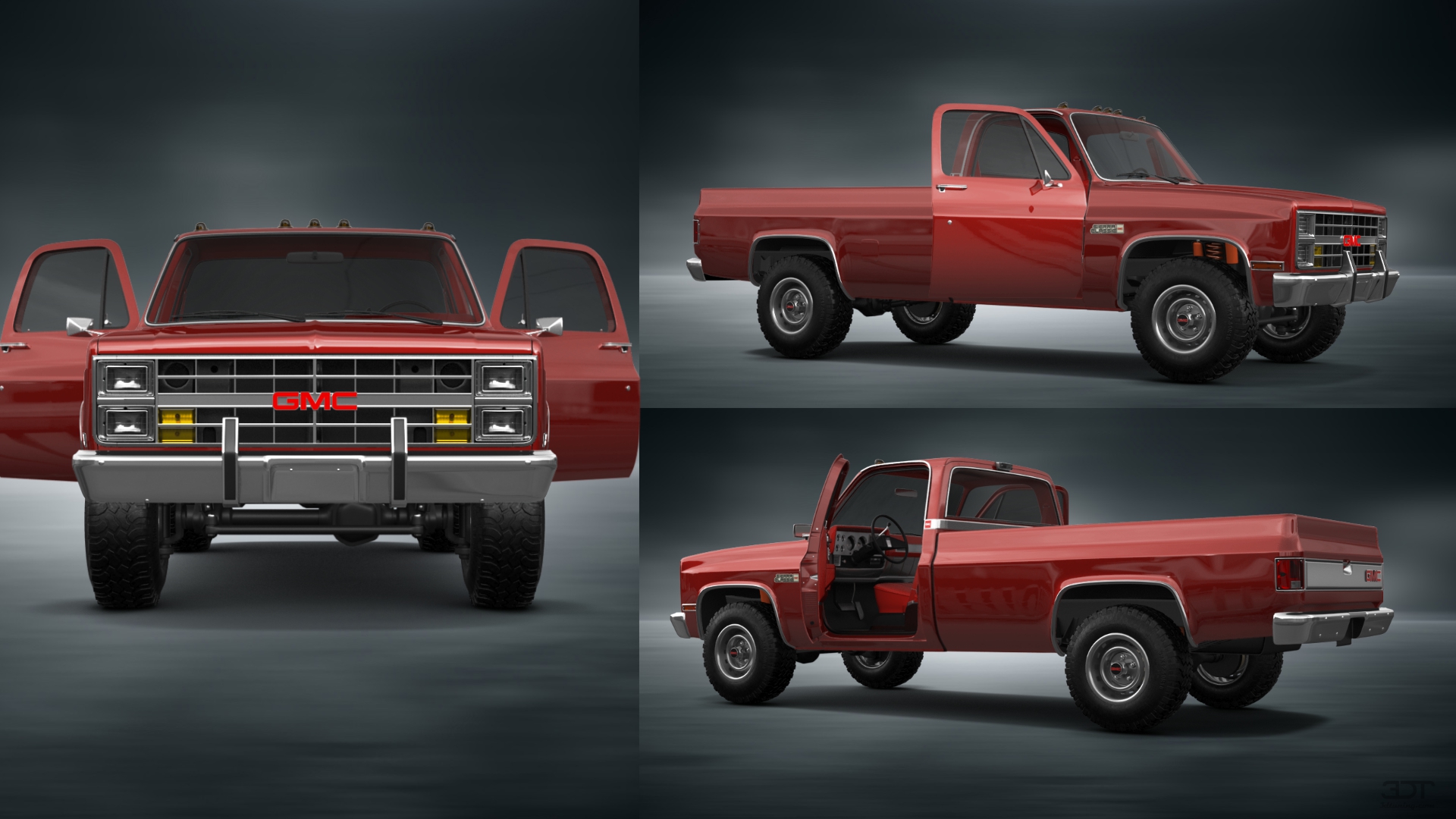 GMC Sierra 1500 2 Door pickup truck 1985 tuning
