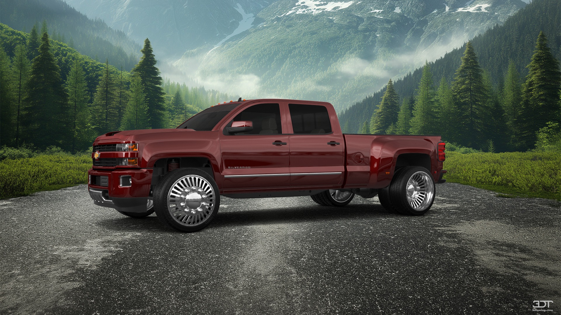 Chevrolet Silverado 3500 4 Door pickup truck 2015 tuning