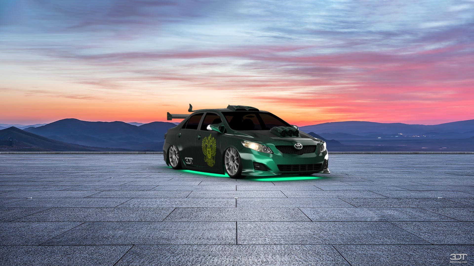 Tuning Toyota Corolla Sedan 2007