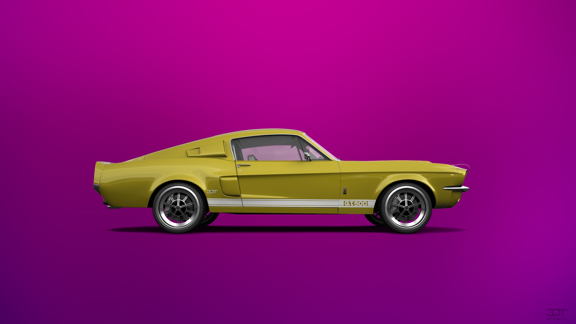 Mustang GT500 2 Door Coupe 1968