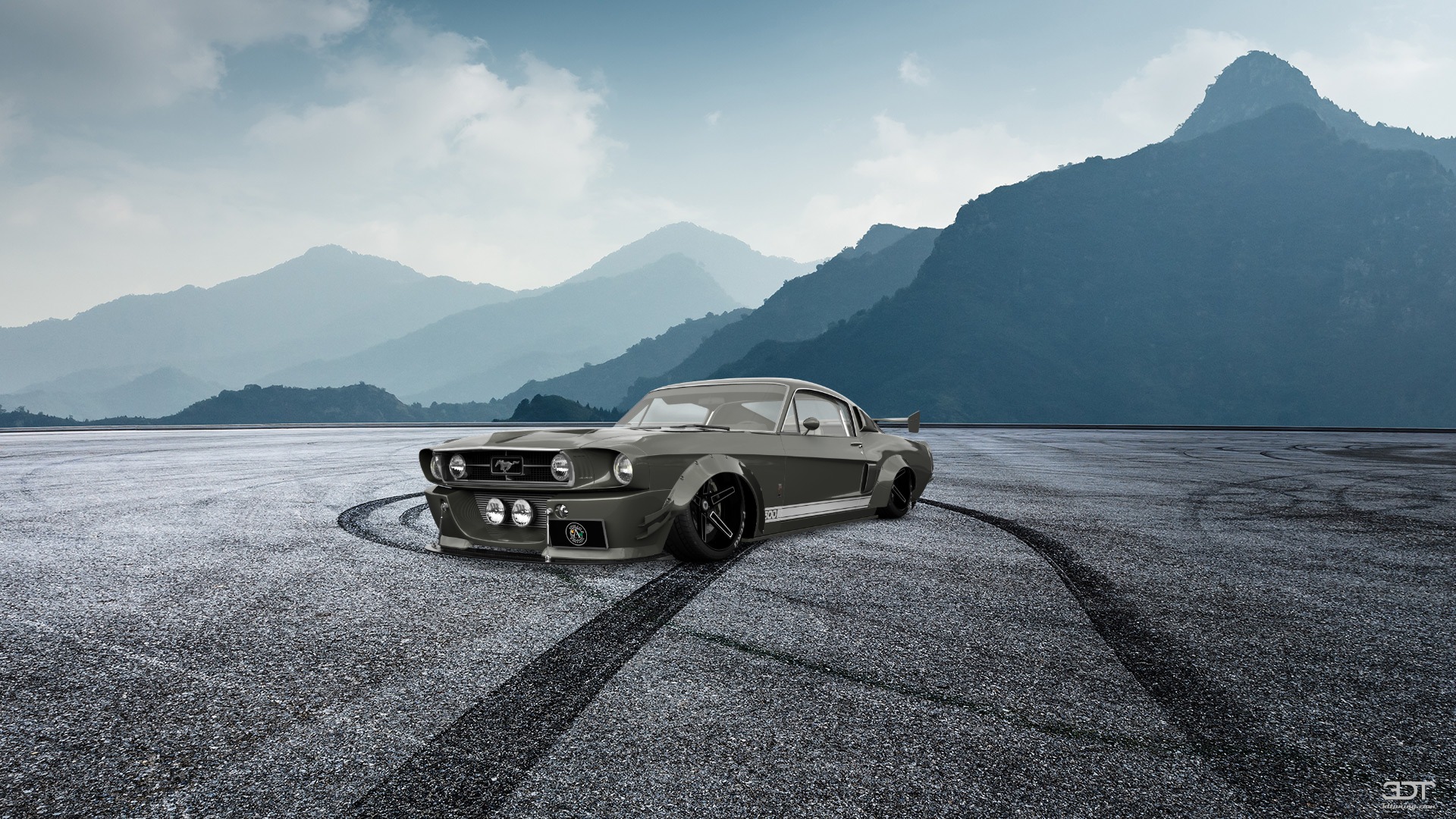 Mustang GT500 2 Door Coupe 1968