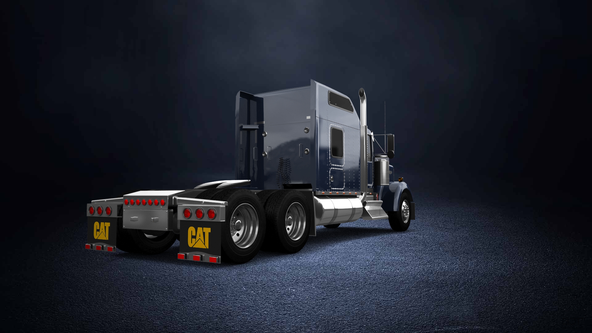 Kenworth W900 Sleeper Cab Truck 2015