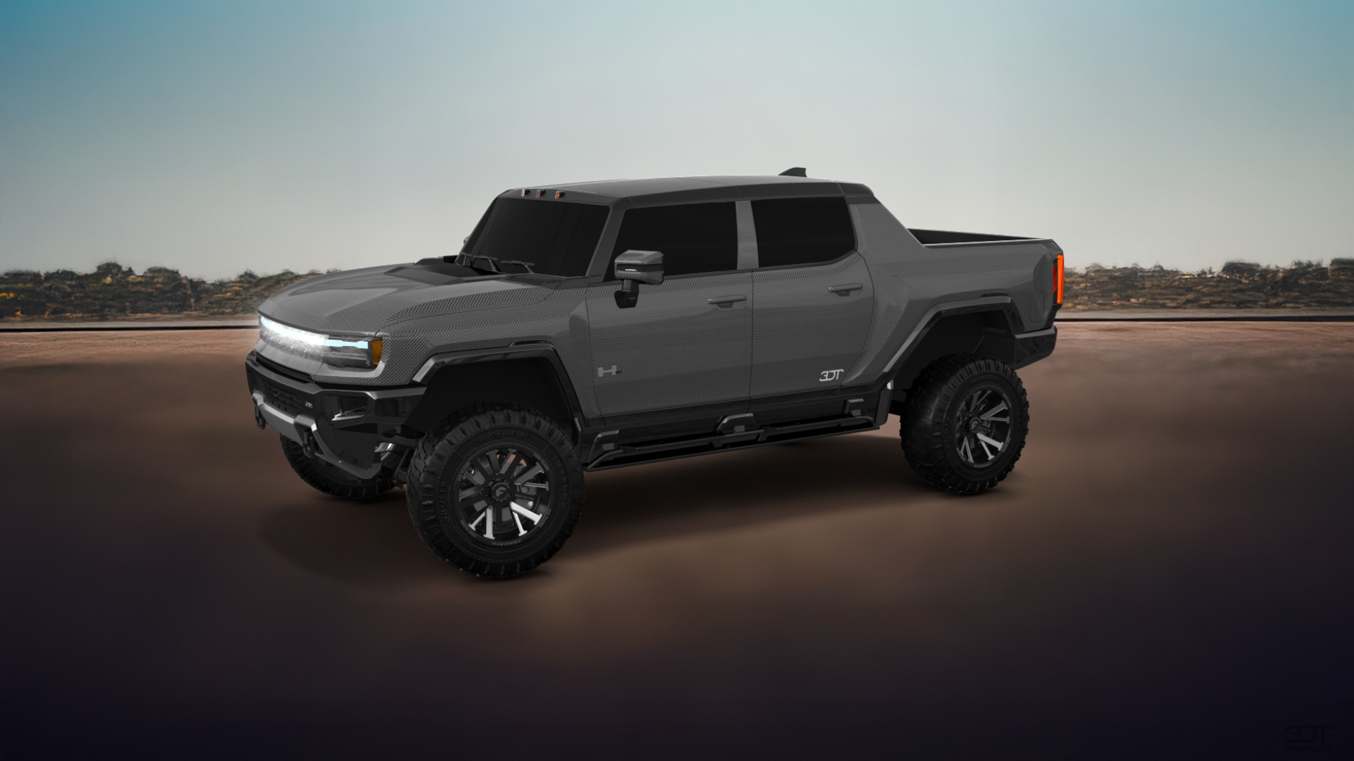 GMC Hummer EV 4 Door pickup truck 2021 tuning