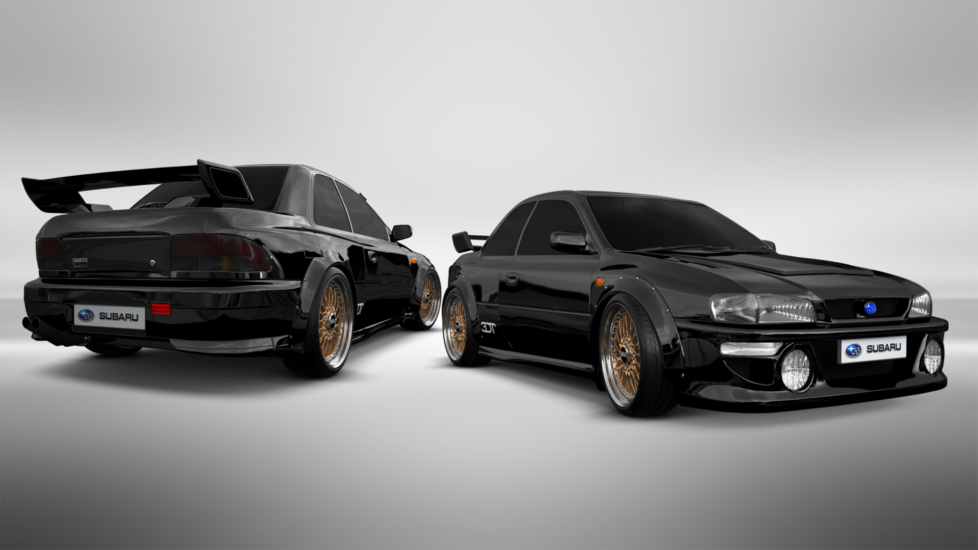 Subaru Impreza WRX STI 22B 2 Door Coupe 2000 tuning