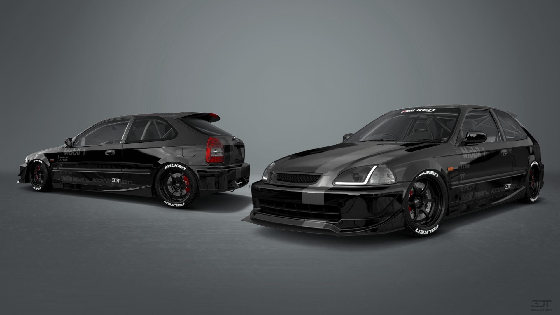 Honda Civic 3 Door Hatchback 1997 tuning