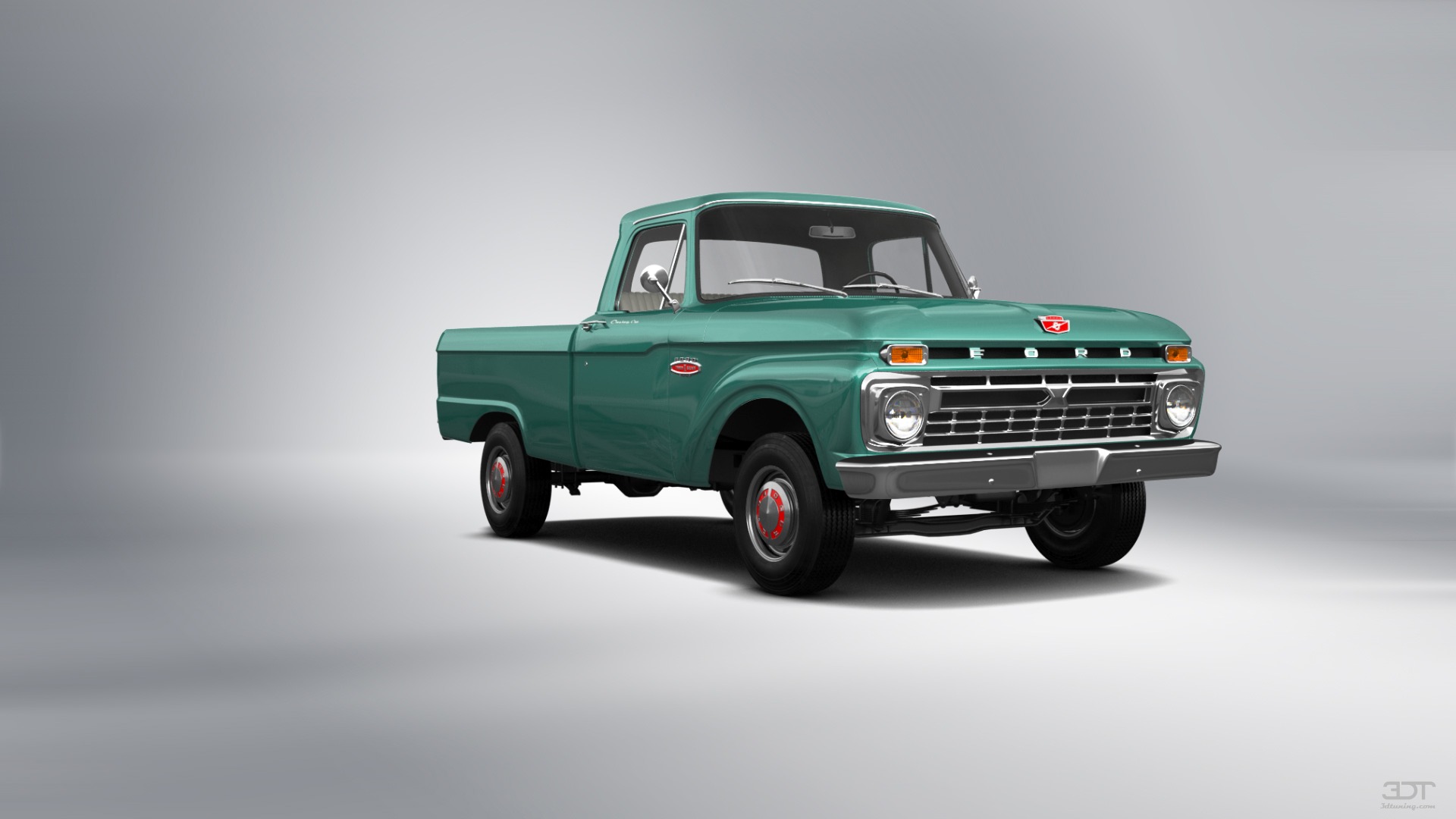 Ford F-100 Custom Cab 2 Door pickup truck 1966