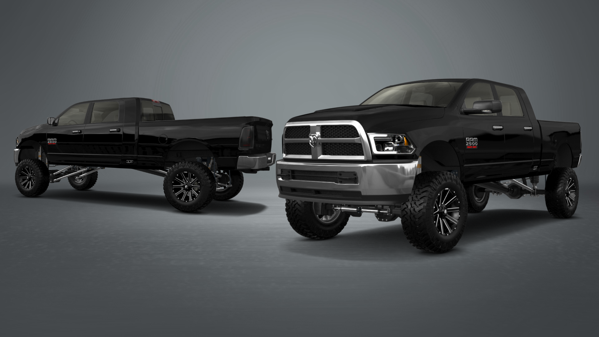 Dodge Ram 2500 Mega Cab 6.4 ft box 4 Door pickup truck 2010 tuning