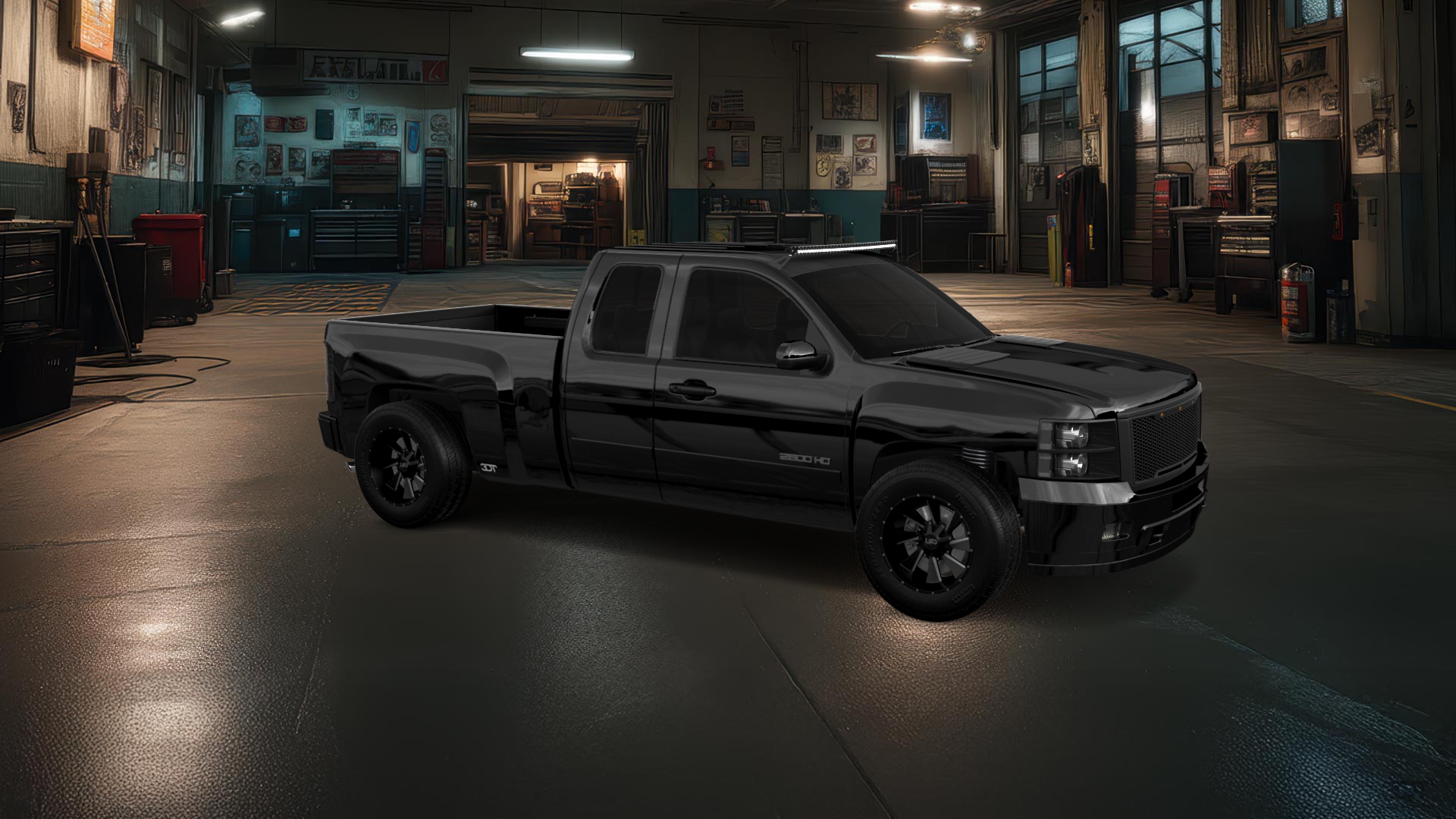 Chevrolet Silverado 2500 HD Extended Cab Pickup Truck 2007 tuning