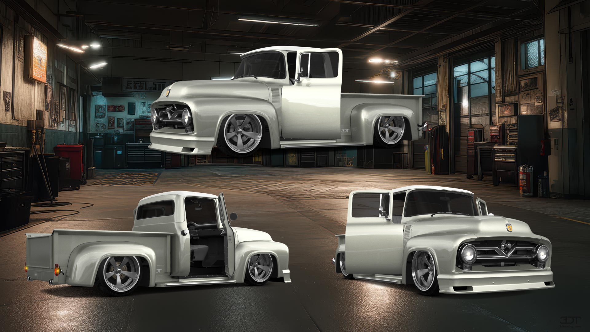 Ford F-100 2 Door truck 1956 tuning