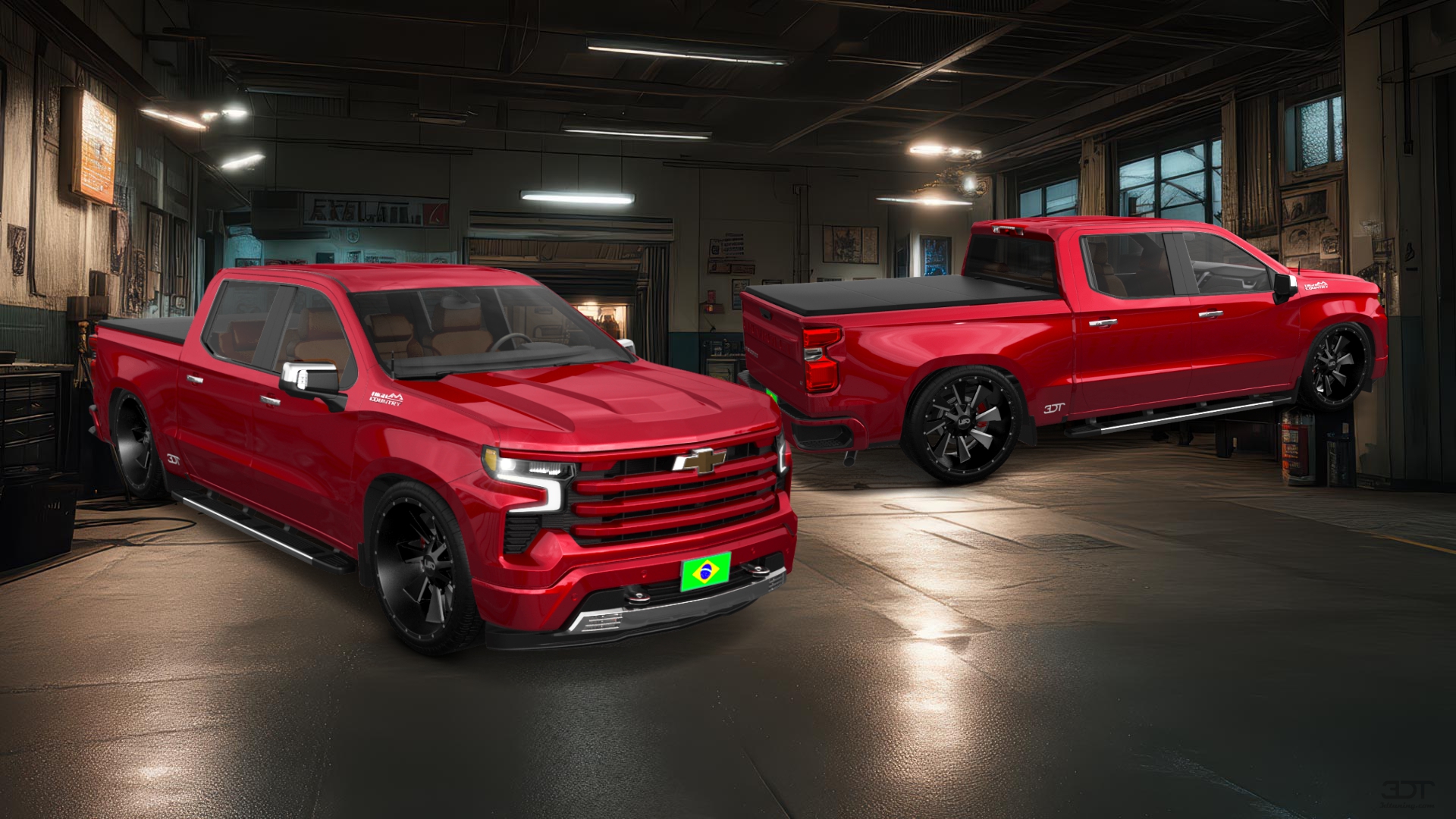 Chevrolet Silverado 1500 Crew Cab 5.8 ft box 4 Door pickup truck 2023 tuning