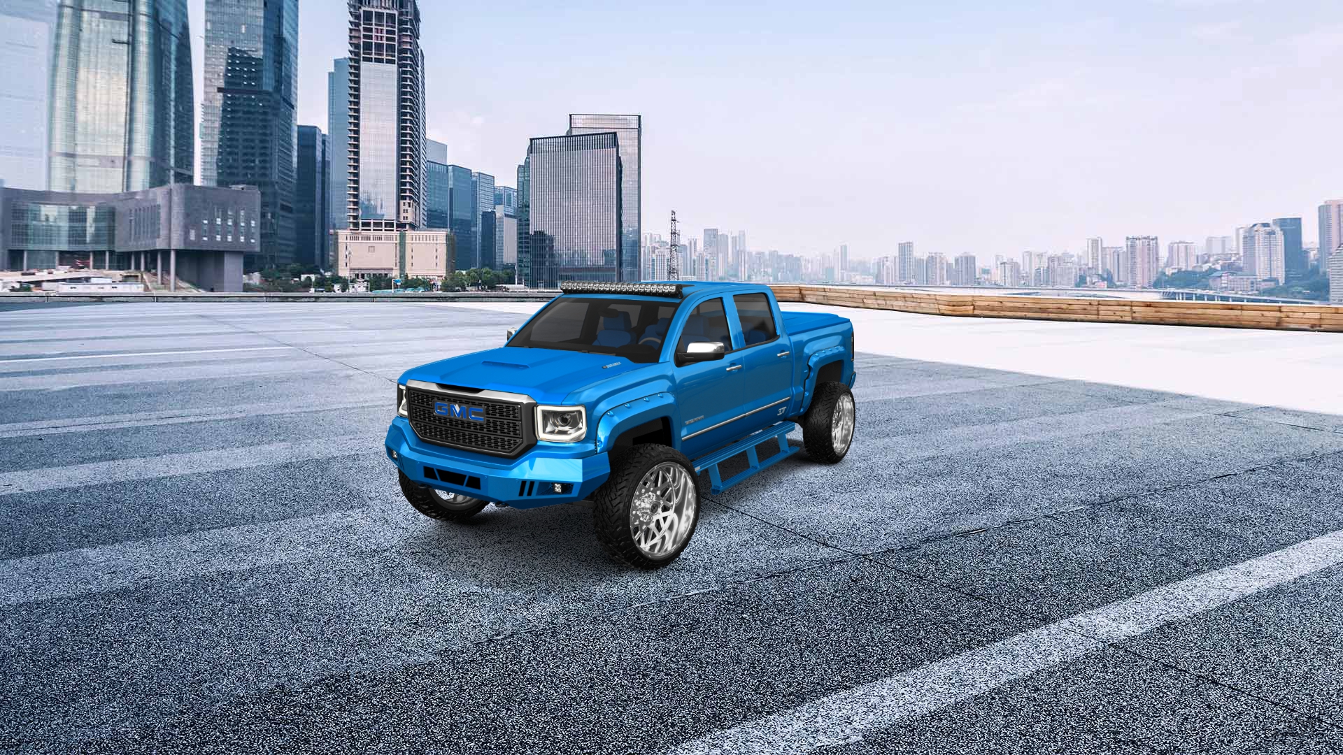 GMC Sierra 1500 Crew Cab 4 Door pickup truck 2016 tuning