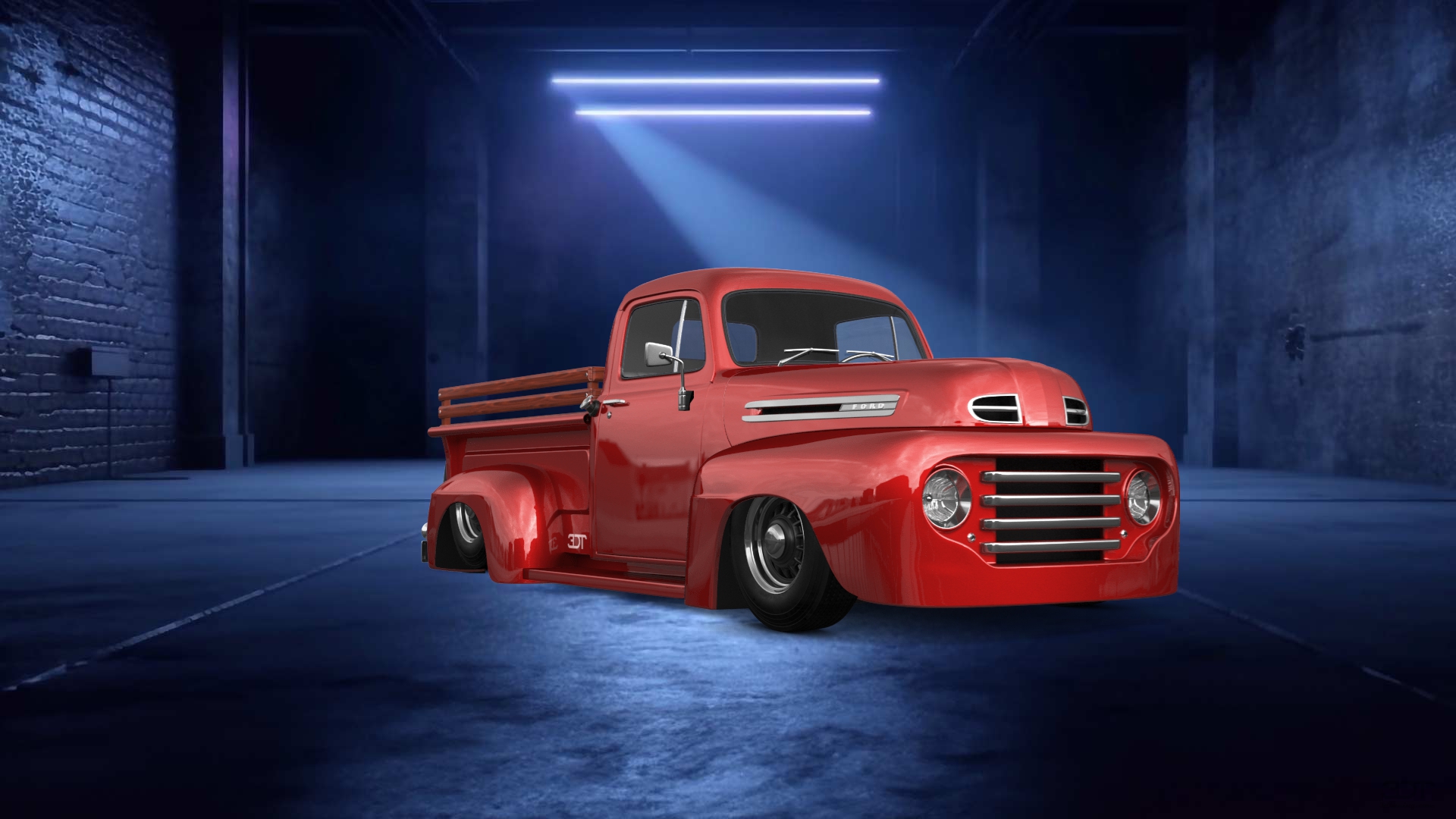 Ford F1 2 Door pickup truck 1949 tuning
