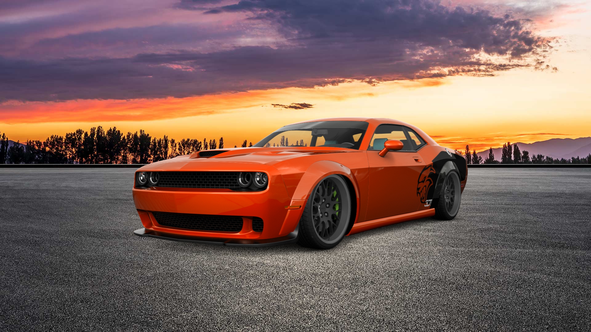 Dodge Challenger 2 Door Coupe 2009 tuning