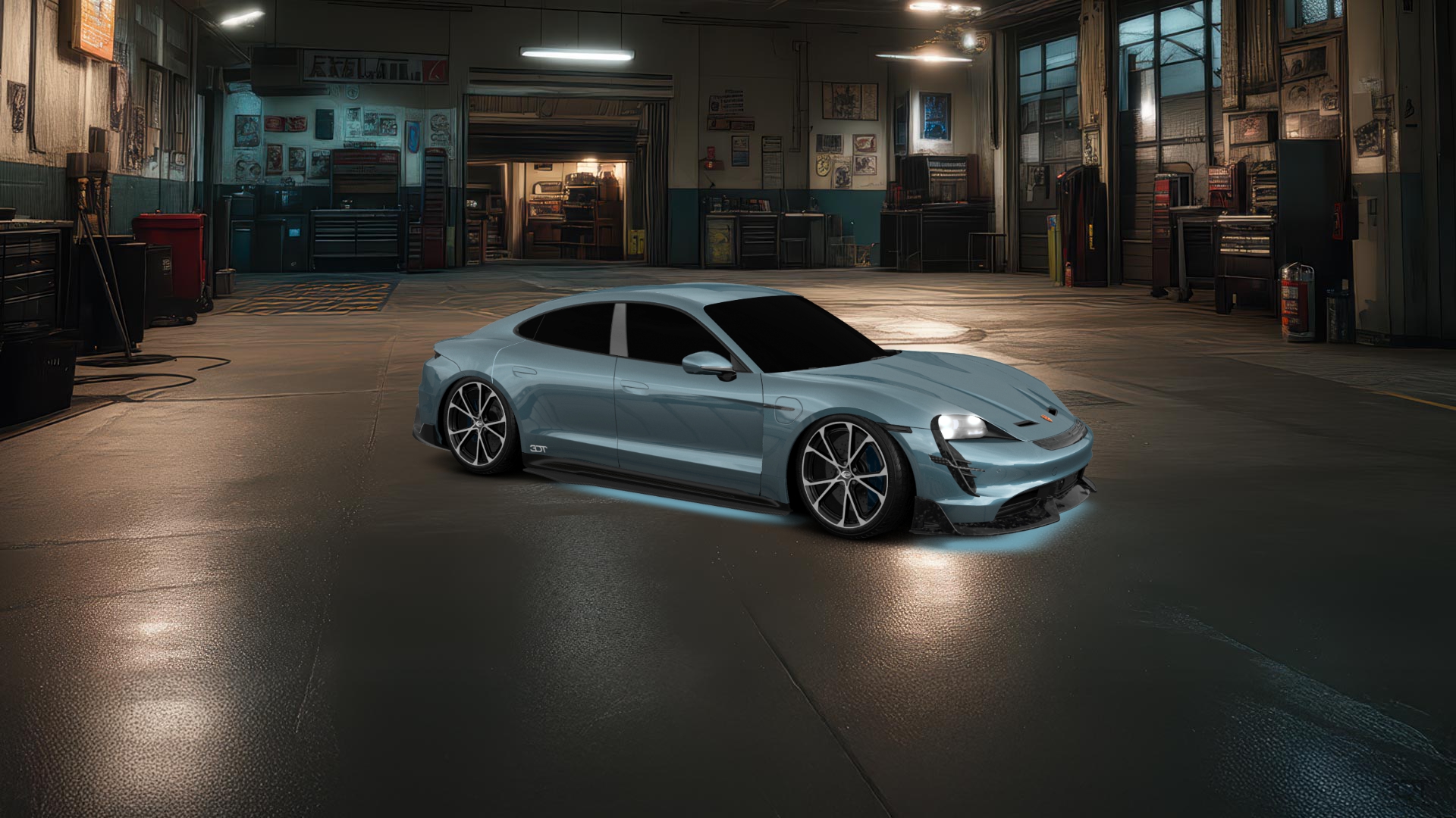 Porsche Taycan 4 Door Saloon 2019 tuning