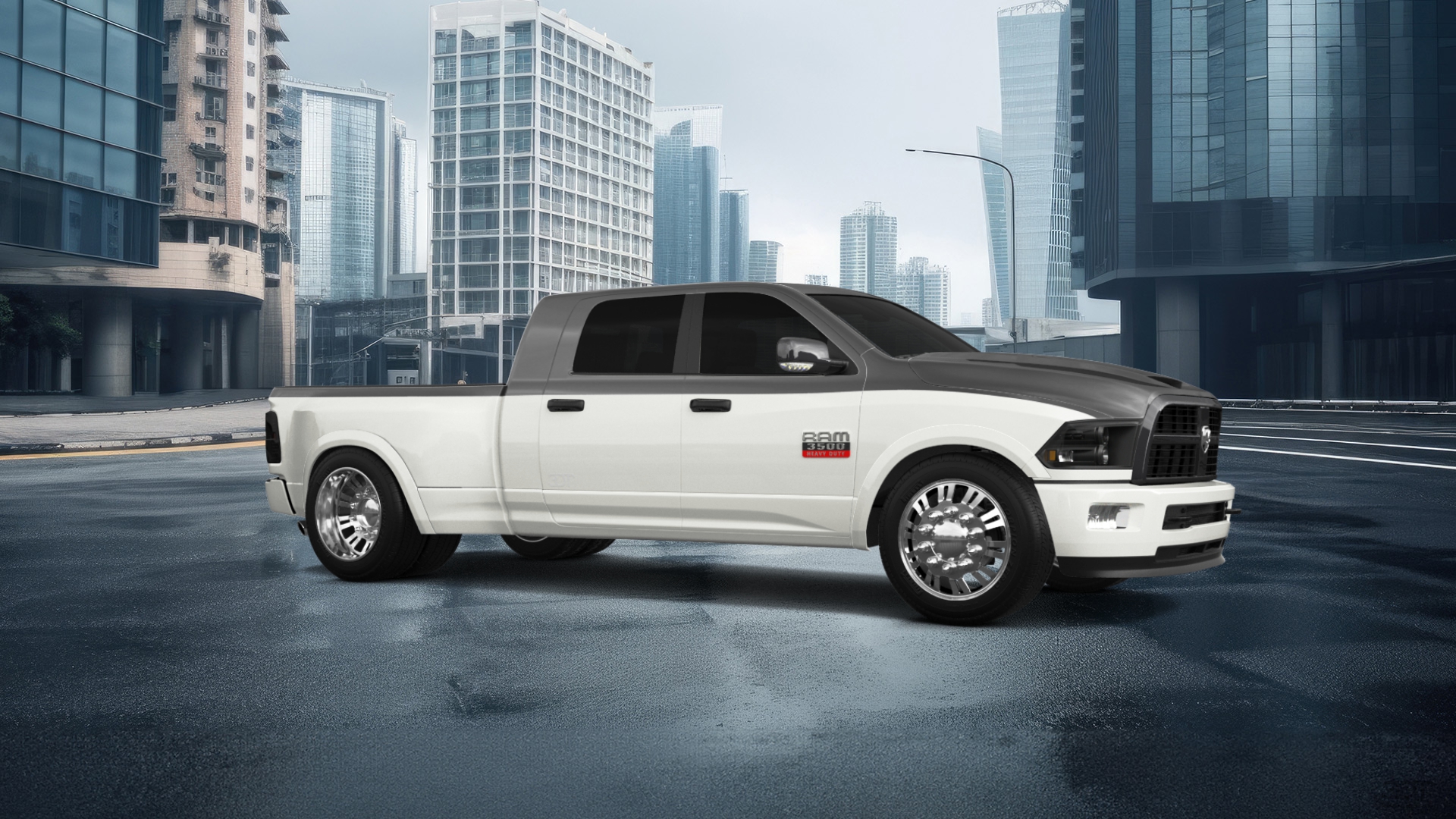Dodge Ram 3500 4 Door Truck 2014
