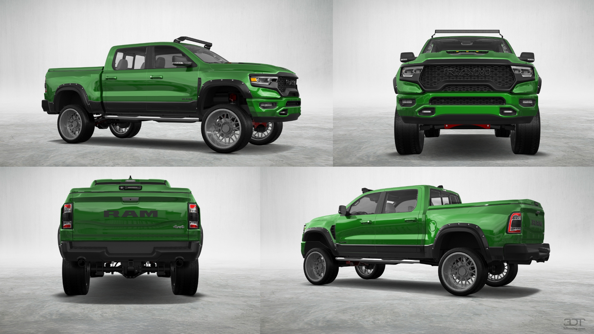 Dodge Ram 1500 TRX 4 Door pickup truck 2021 tuning