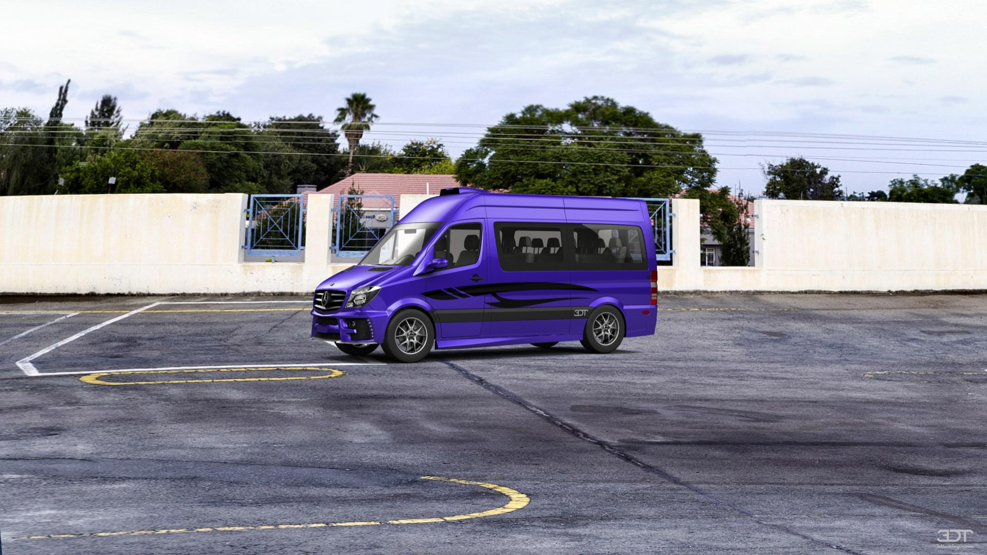Mercedes Sprinter Passenger Van 2013 tuning
