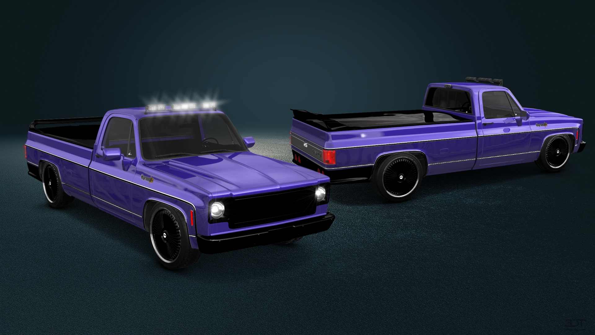 Chevrolet Silverado C-10 2 Door pickup truck 1973 tuning