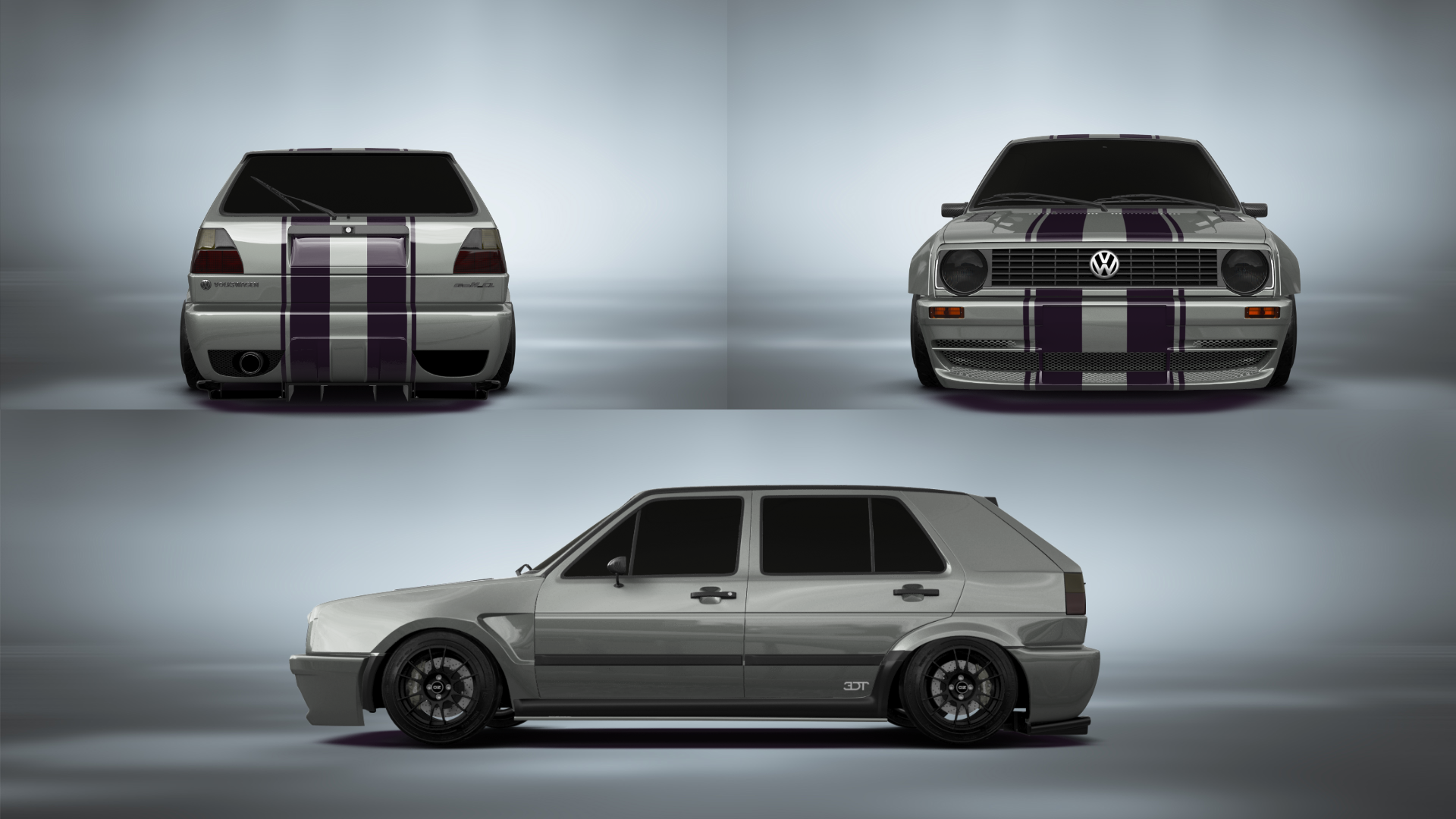 Volkswagen Golf Mk2 5 Door Hatchback 1983 tuning