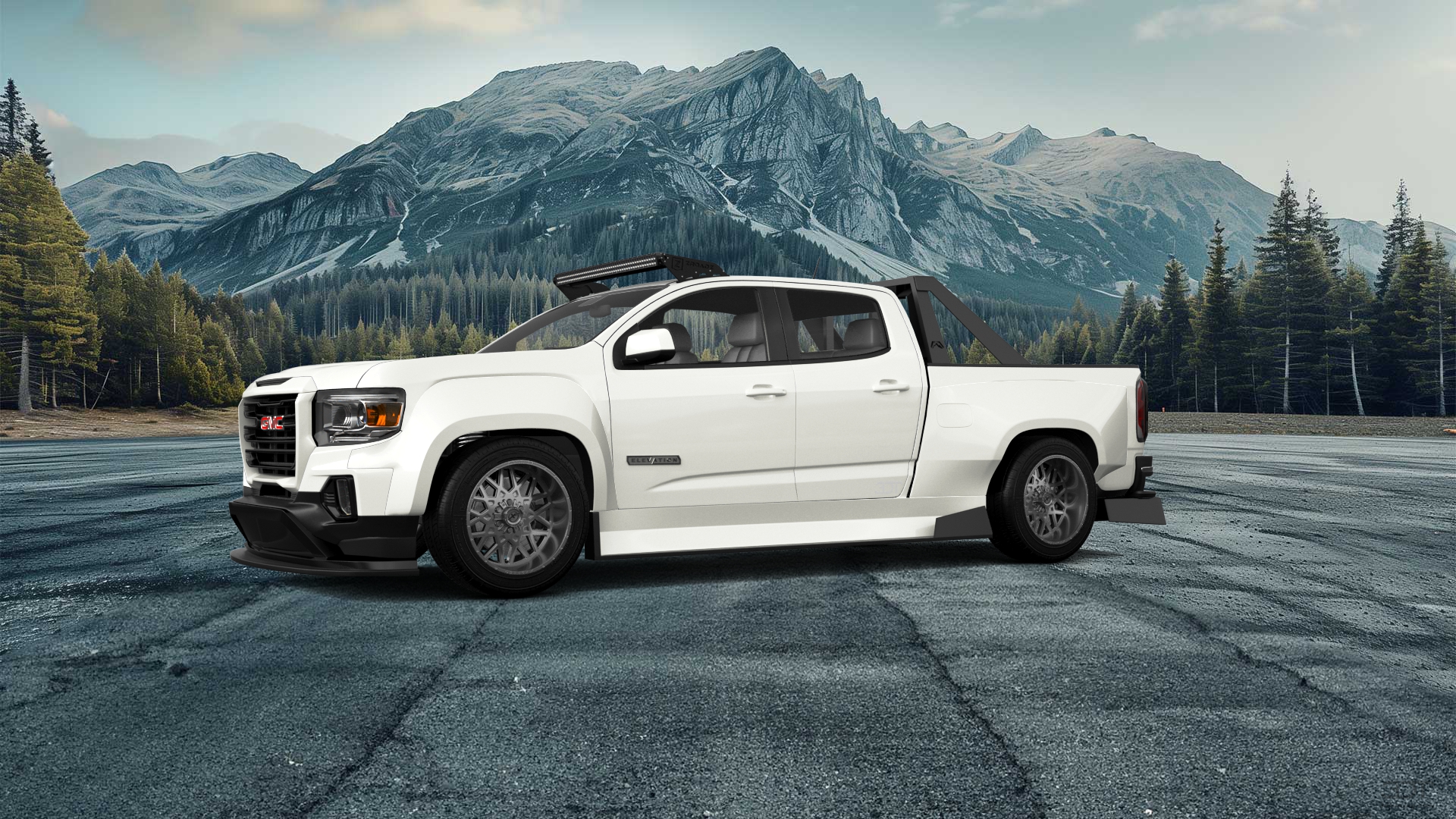 GMC Canyon Crew Cab 4 Door pickup truck 2021 tuning