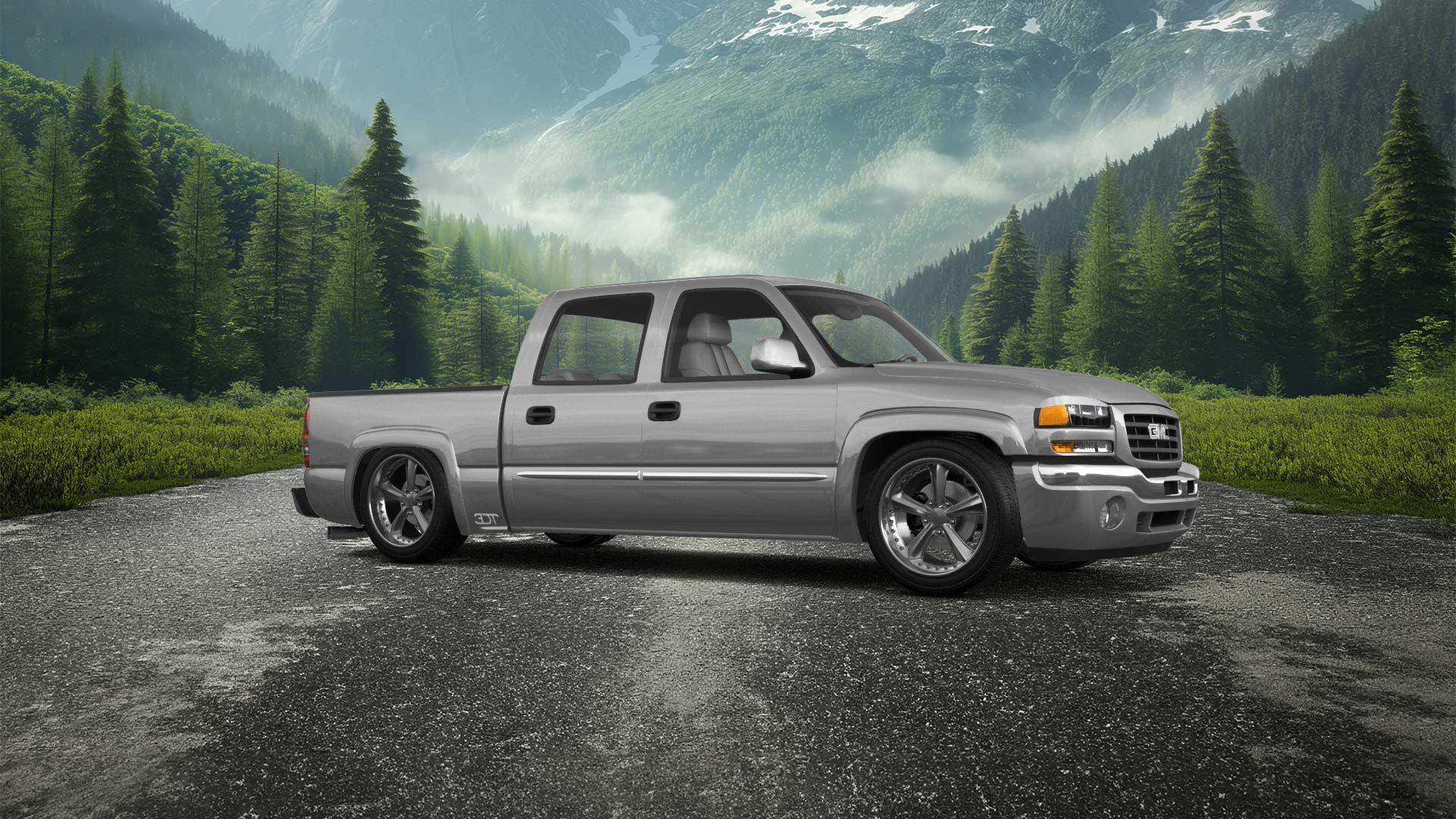 GMC Sierra 1500 Crew Cab Pickup Truck 2000