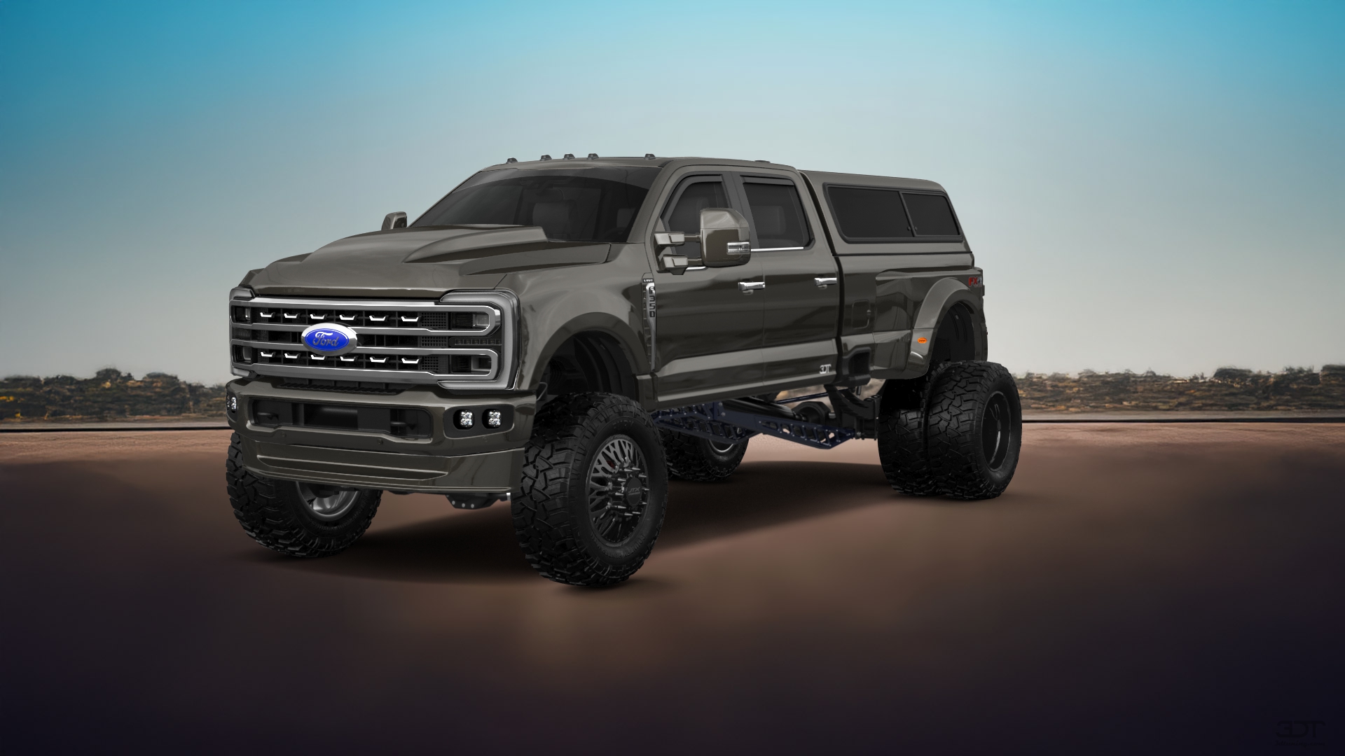 Ford F-350 DRW Crew Cab 4 Door pickup truck 2023 tuning