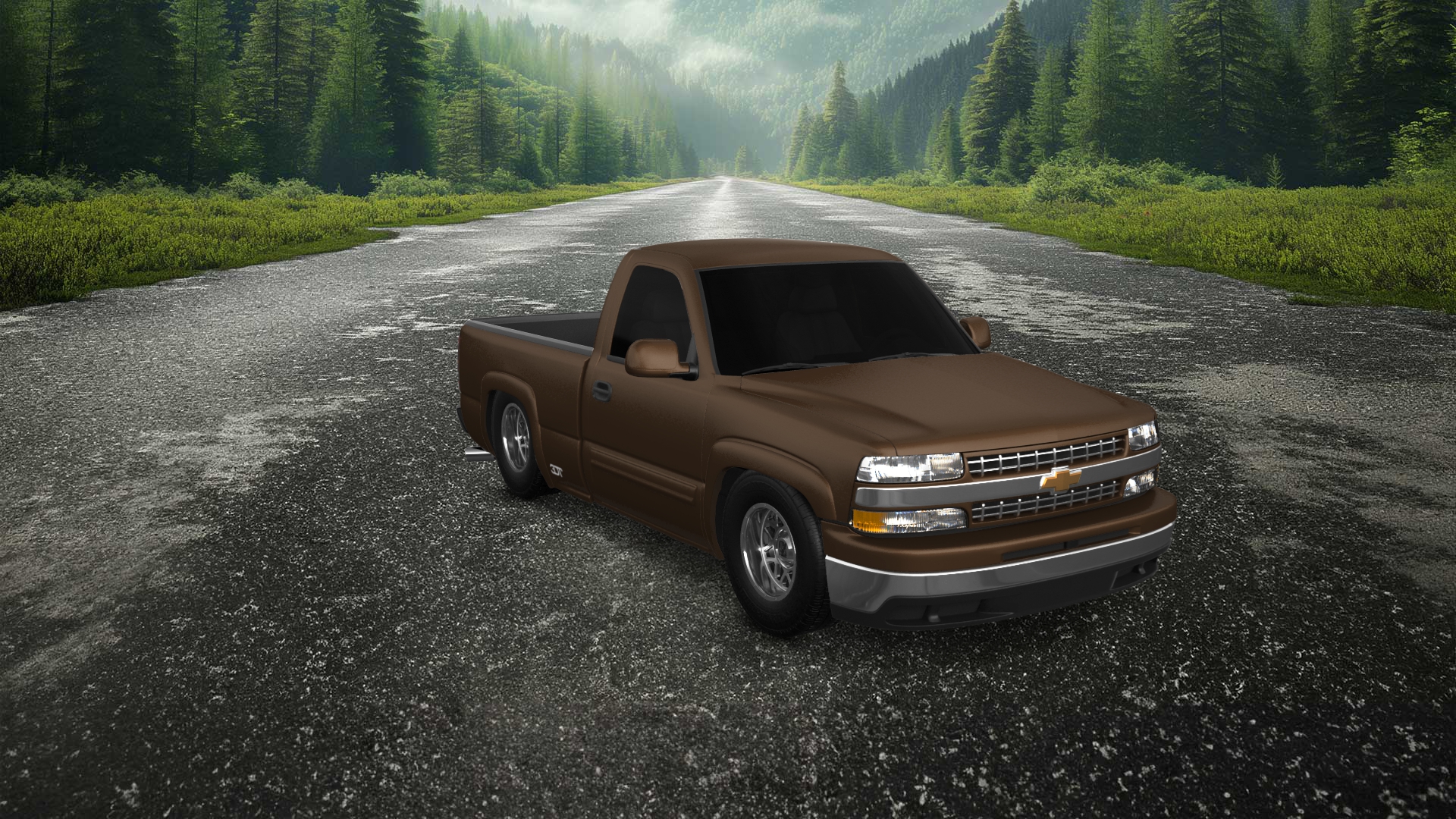 Chevrolet Silverado 1500 6.5 ft box 2 Door pickup truck 1999 tuning