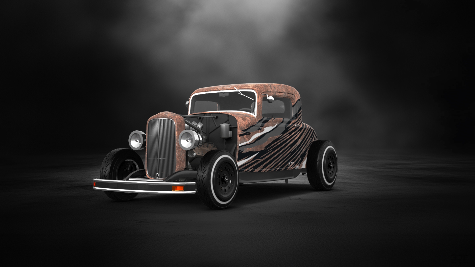 Ford Model B Deluxe 2 Door Coupe 1932 tuning