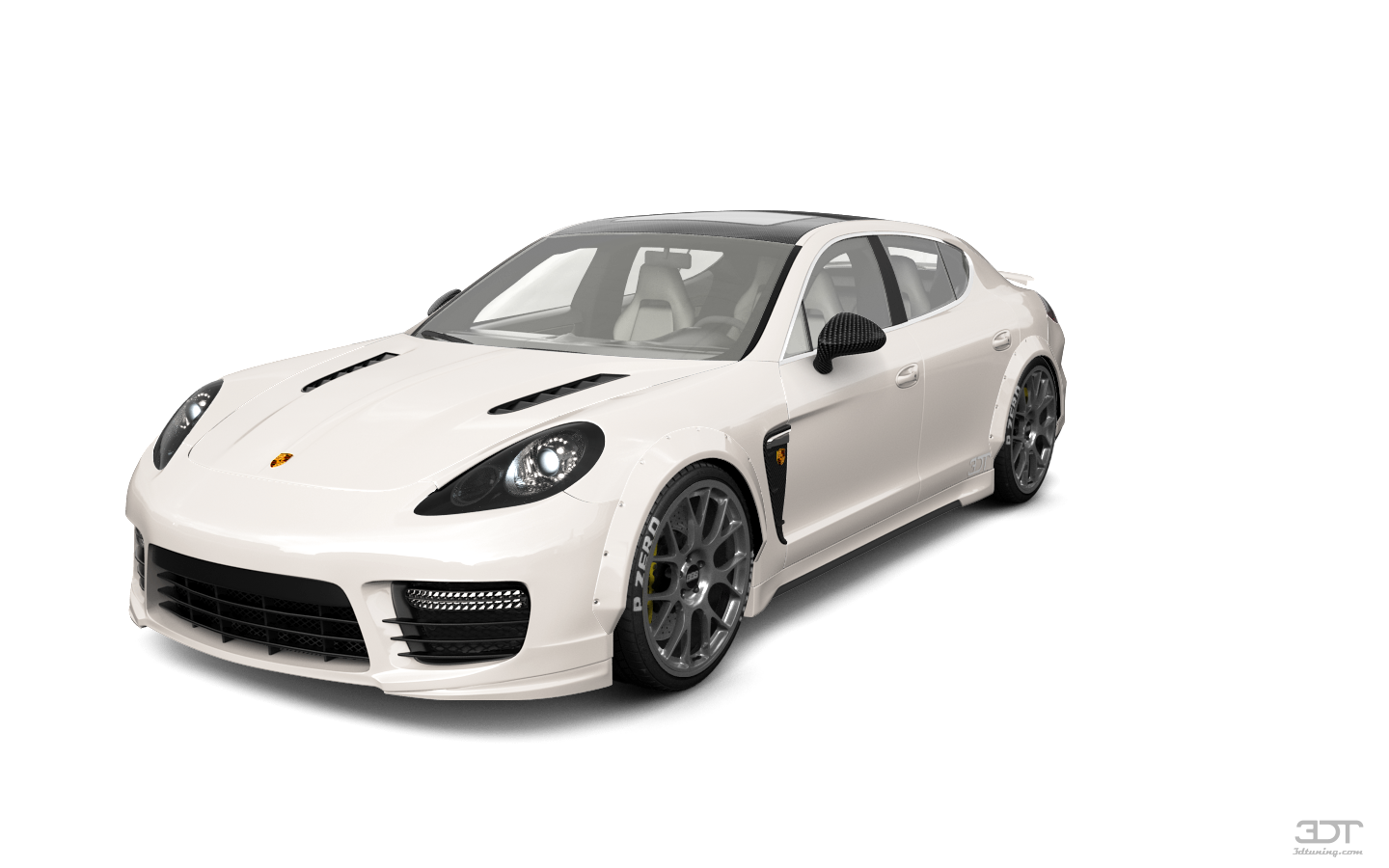 Porsche Panamera 4 door fastback saloon 2011
