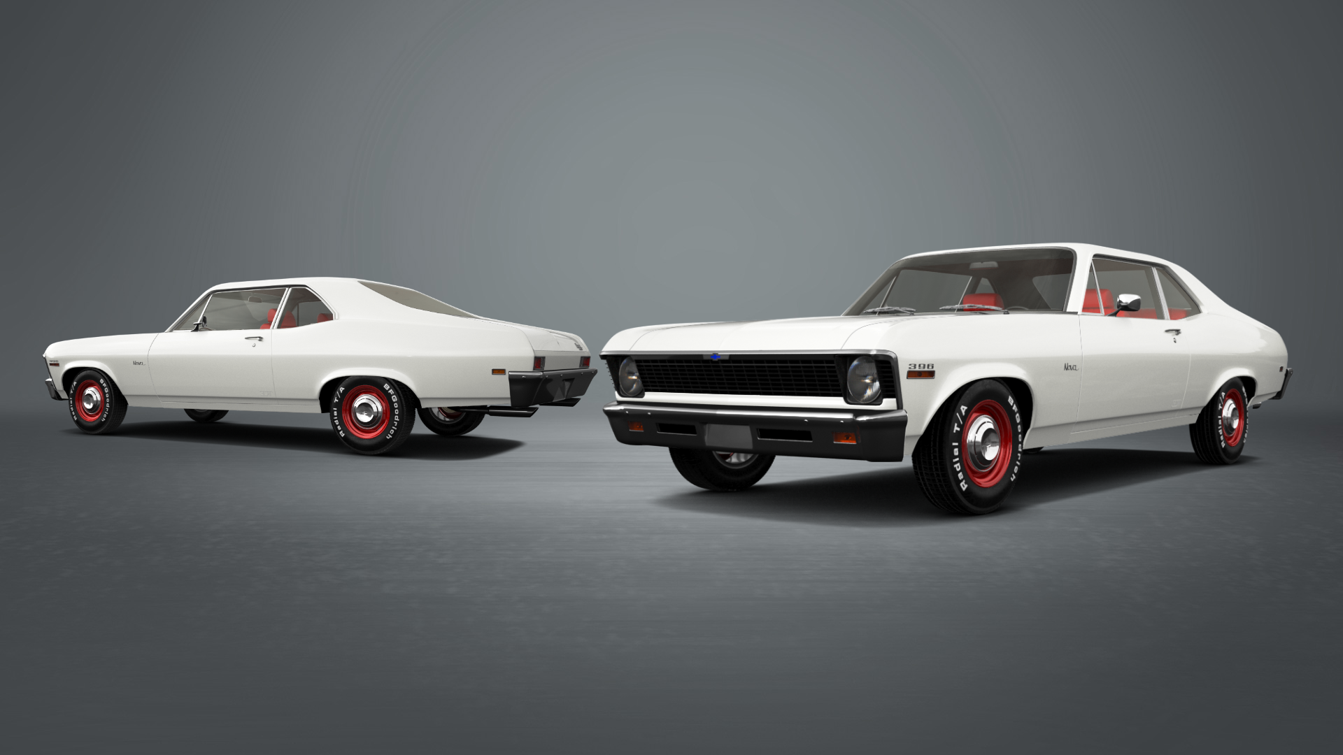 Tuning Chevrolet Chevy II Nova 2 Door Coupe 1968